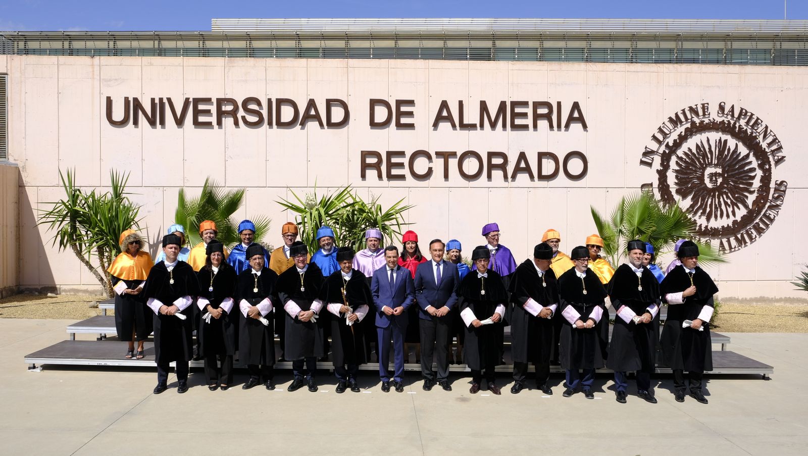 El Presidente de la Junta Juanma Moreno, inaugura el curso universitario andaluz en Almería
