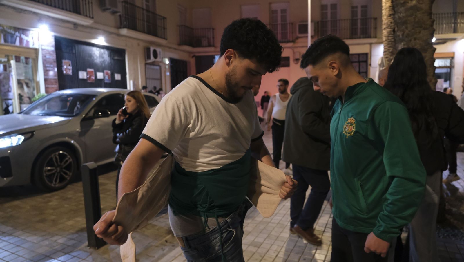 Las fotos del ensayo de Estudiantes para la Semana Santa de Almería 2026