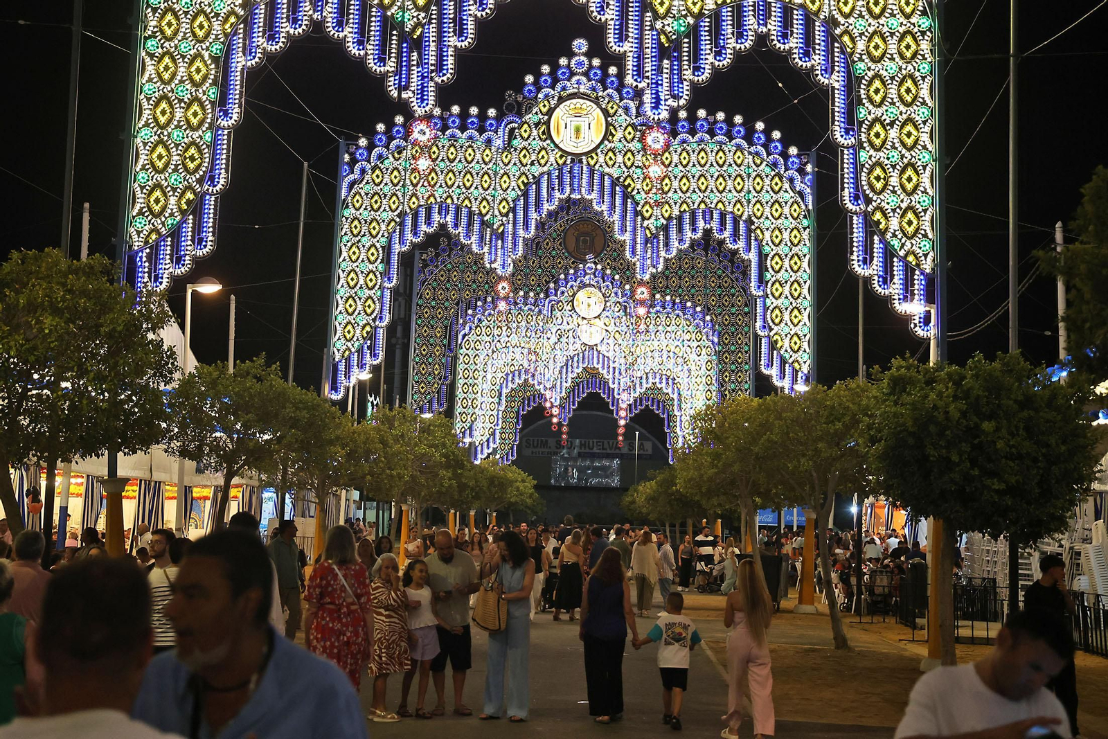 Colombinas 2025: Imágenes del ambiente en las Fiestas Colombinas con el Día del Niño
