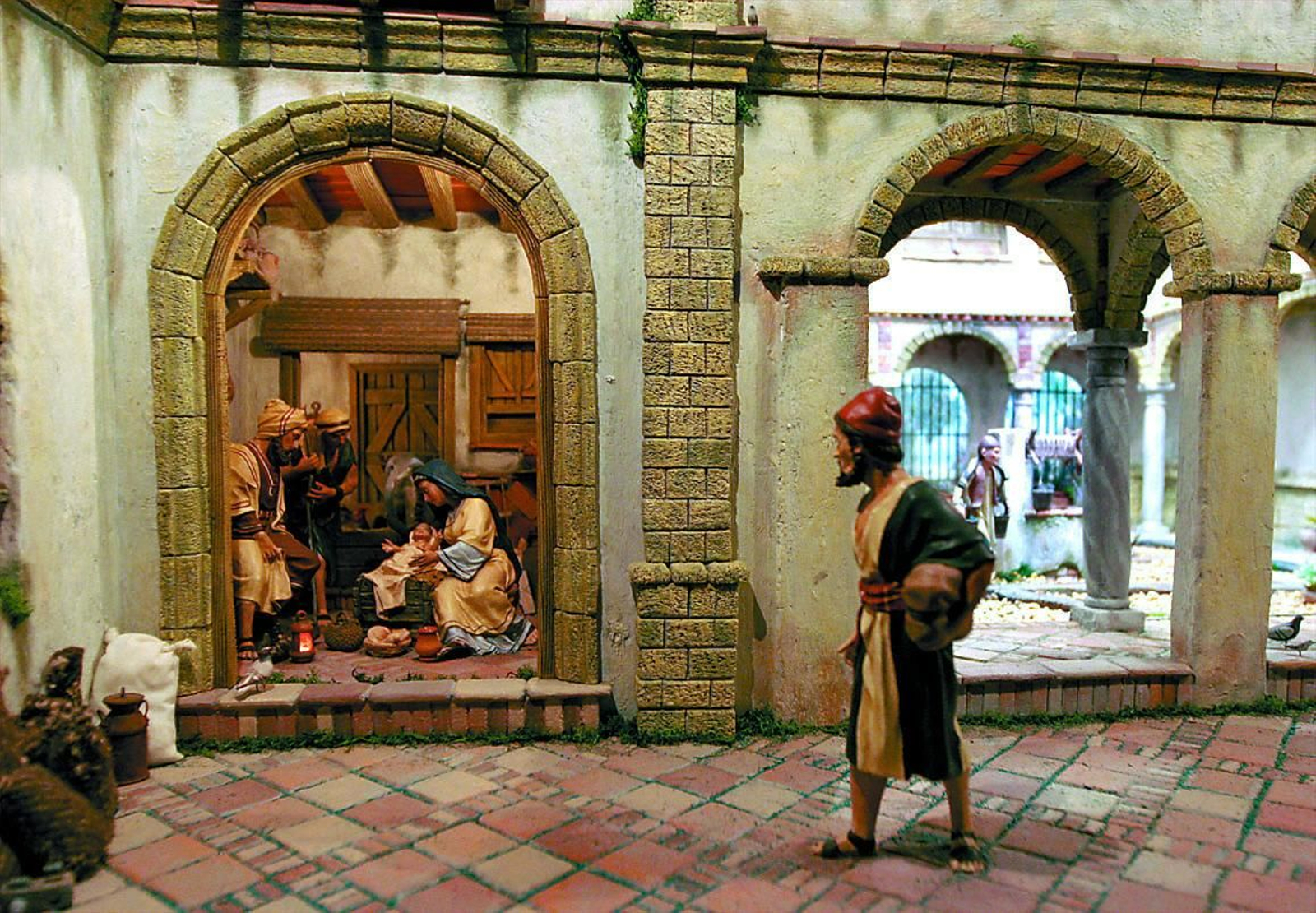 Belén de la Asociación de Ayuda Humanitaria a Tierra Santa 'Estrella de Belén', en 2007.