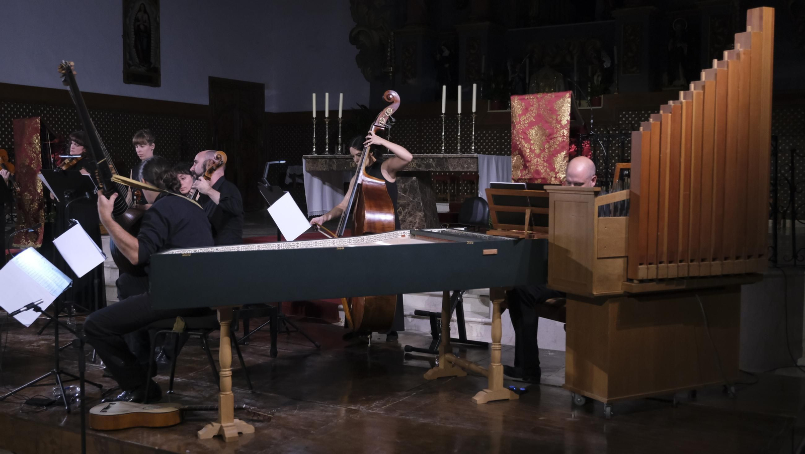 Concierto de Collegium Musicum Madrid, en el Festival de Vélez Blanco, en imágenes