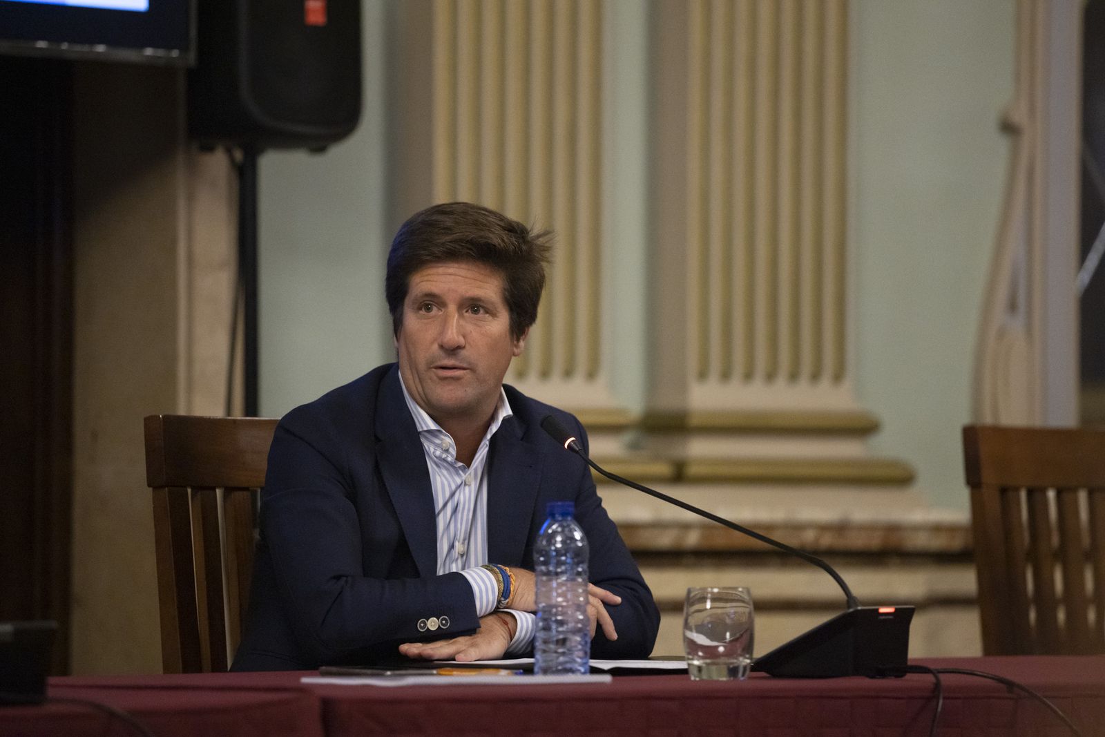 Imágenes del pleno en el Ayuntamiento de Huelva del miércoles 7 de agosto