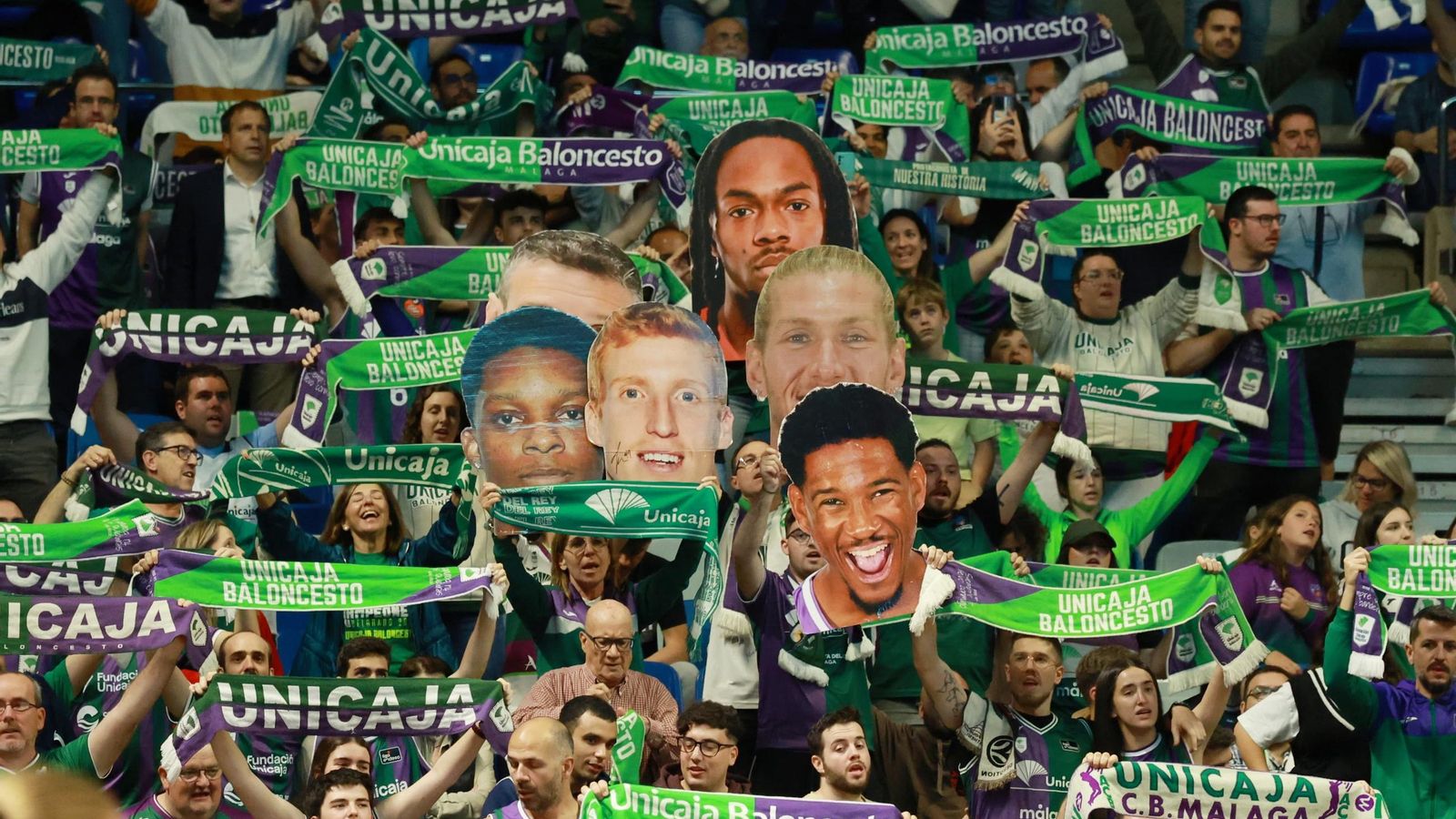 El Unicaja-Reggiana, en fotos