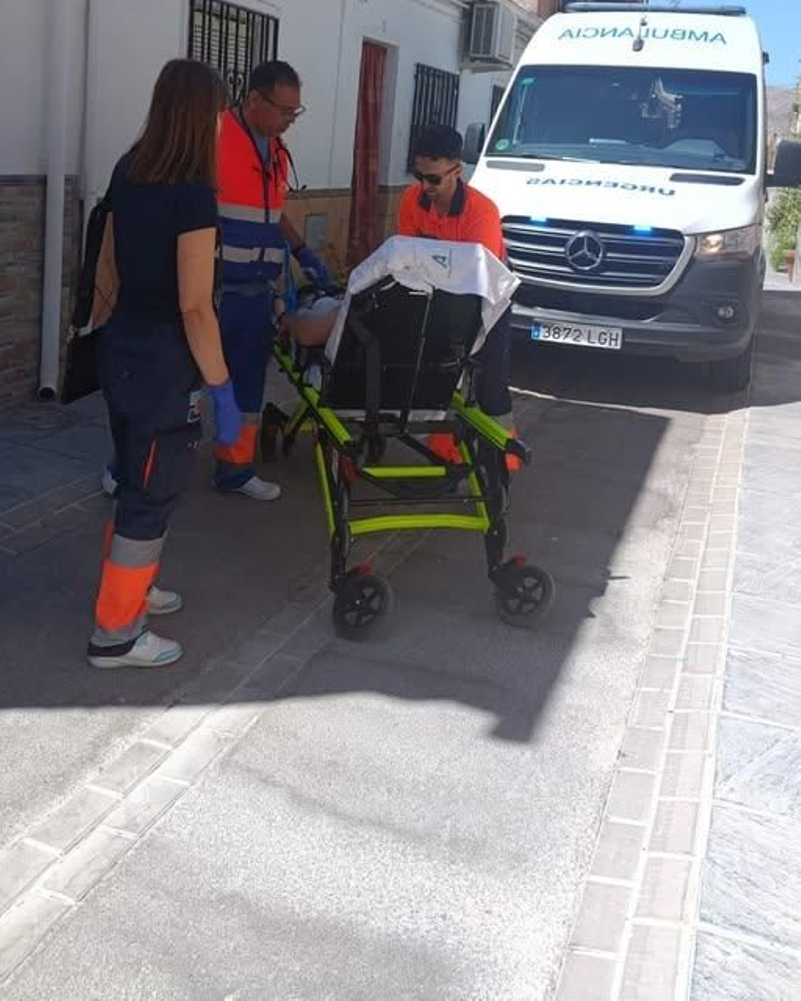 Imagen de la actuación en Santa Fe.