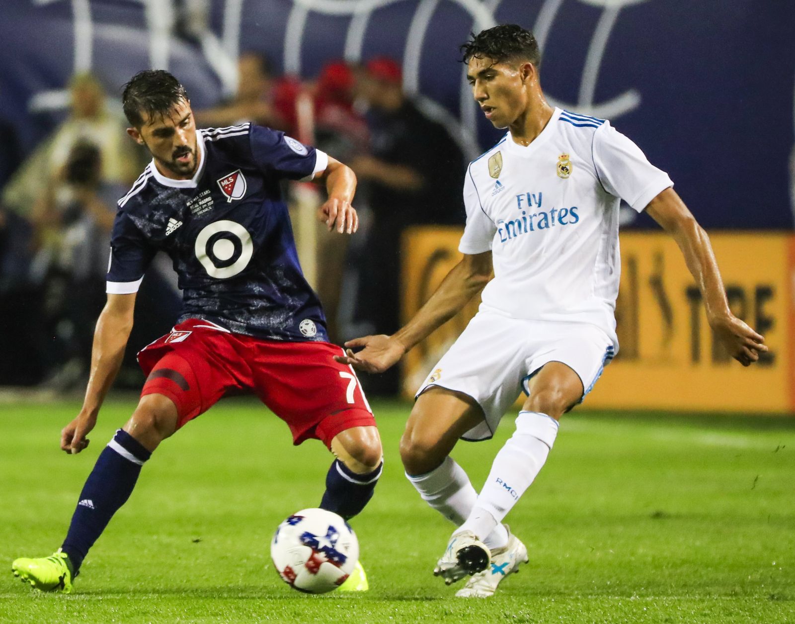 Imágenes del Real Madrid- Estrellas de la MLS