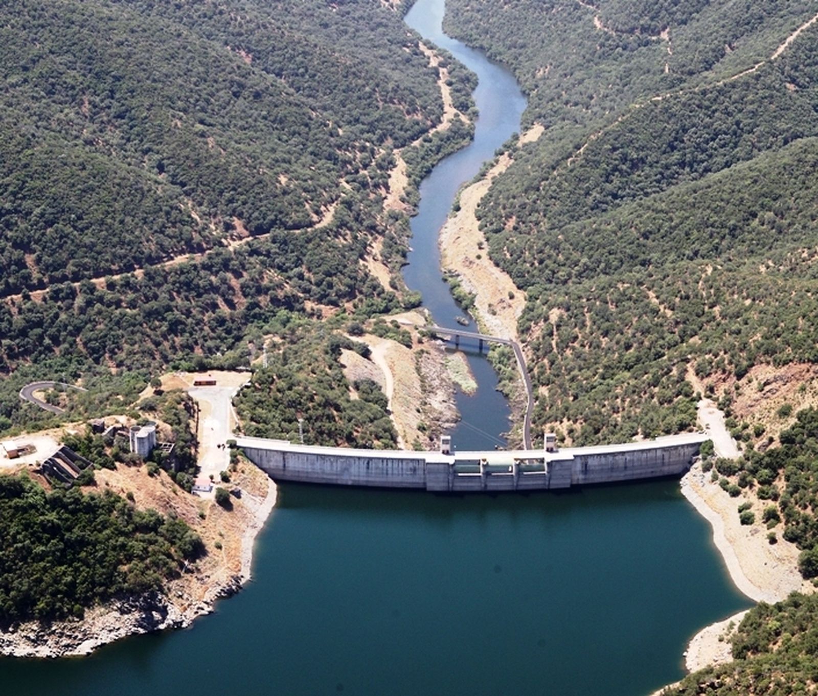 Embalse del Bembézar.