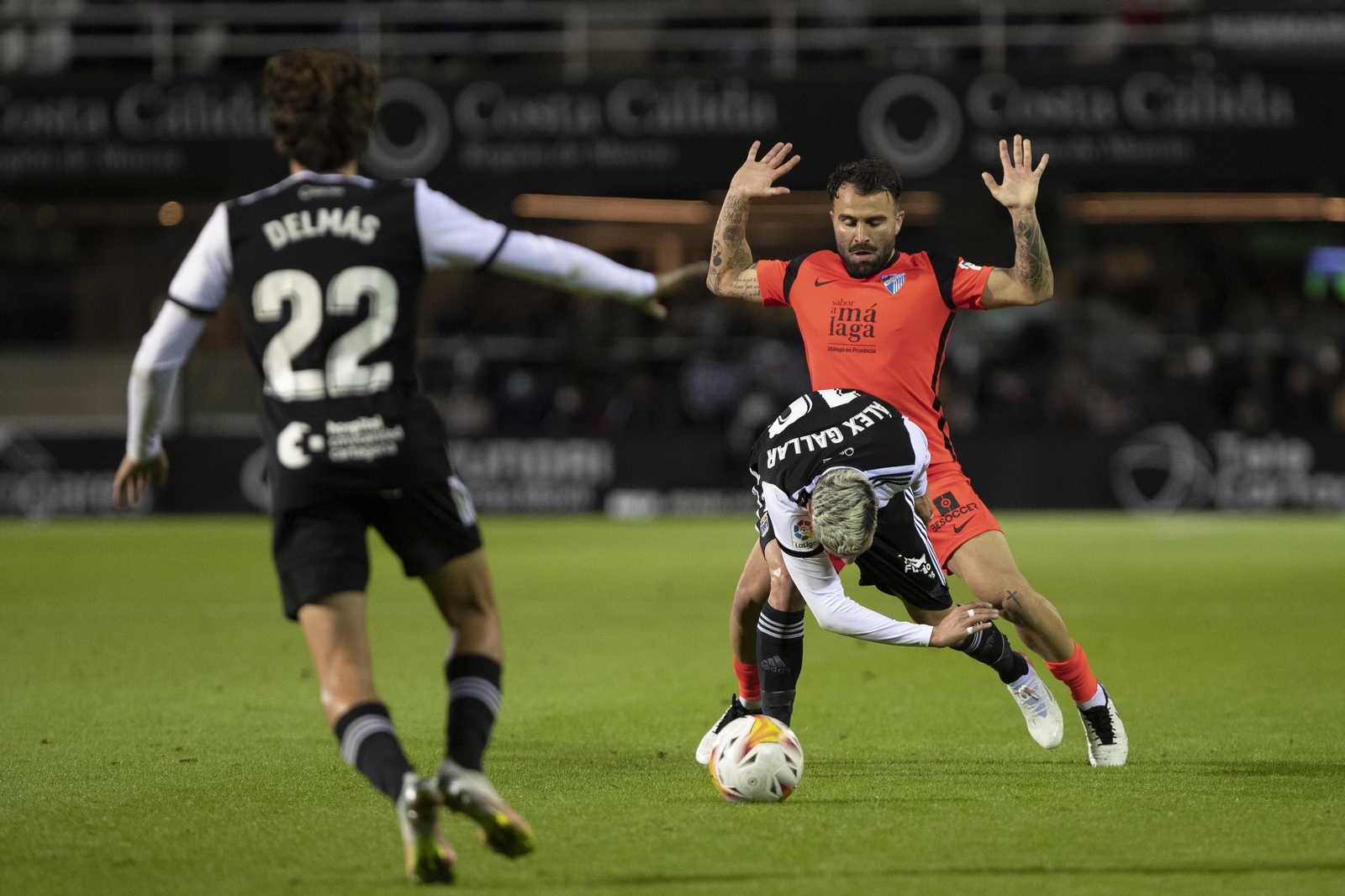 El Cartagena-Málaga CF, en fotos