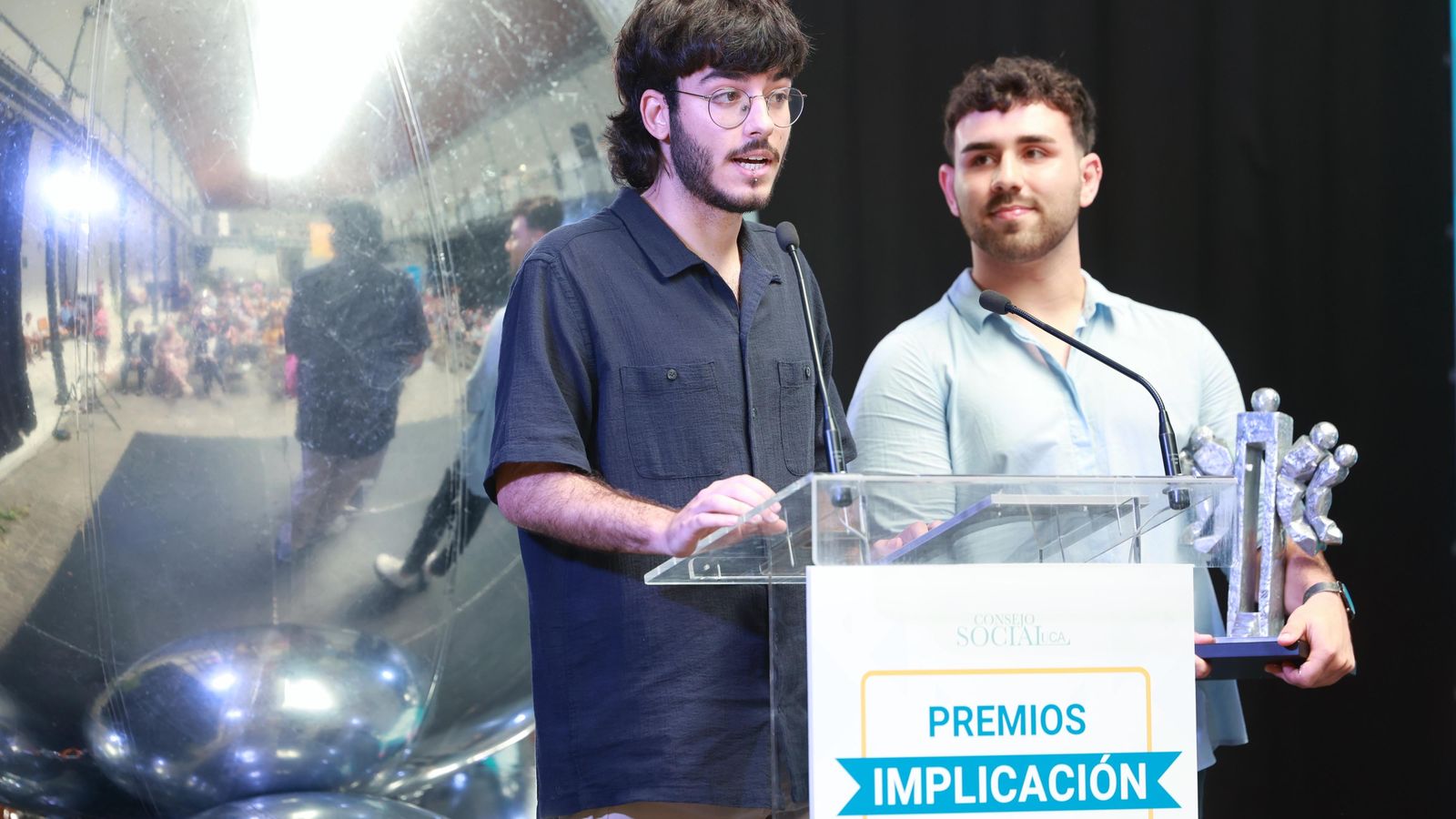 Los representantes de la Asociación de Estudiantes de Medicina de Cádiz.