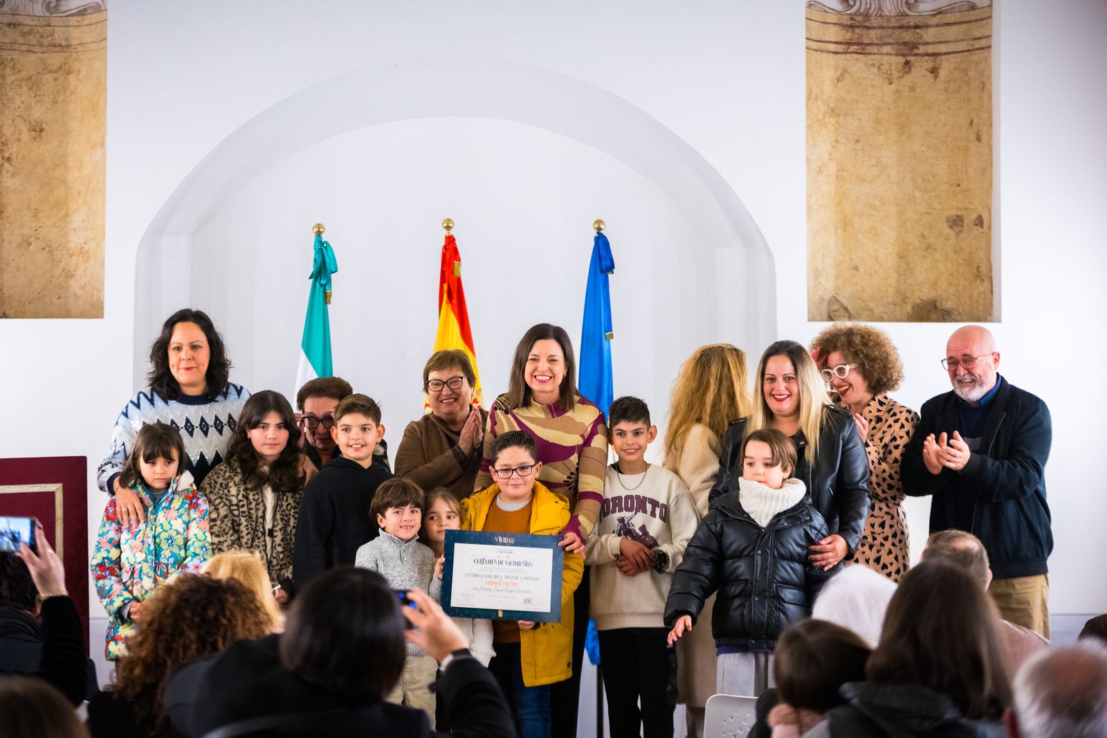 Las imágenes del acto de entrega de premios del Certamen de Nacimientos en San Fernando