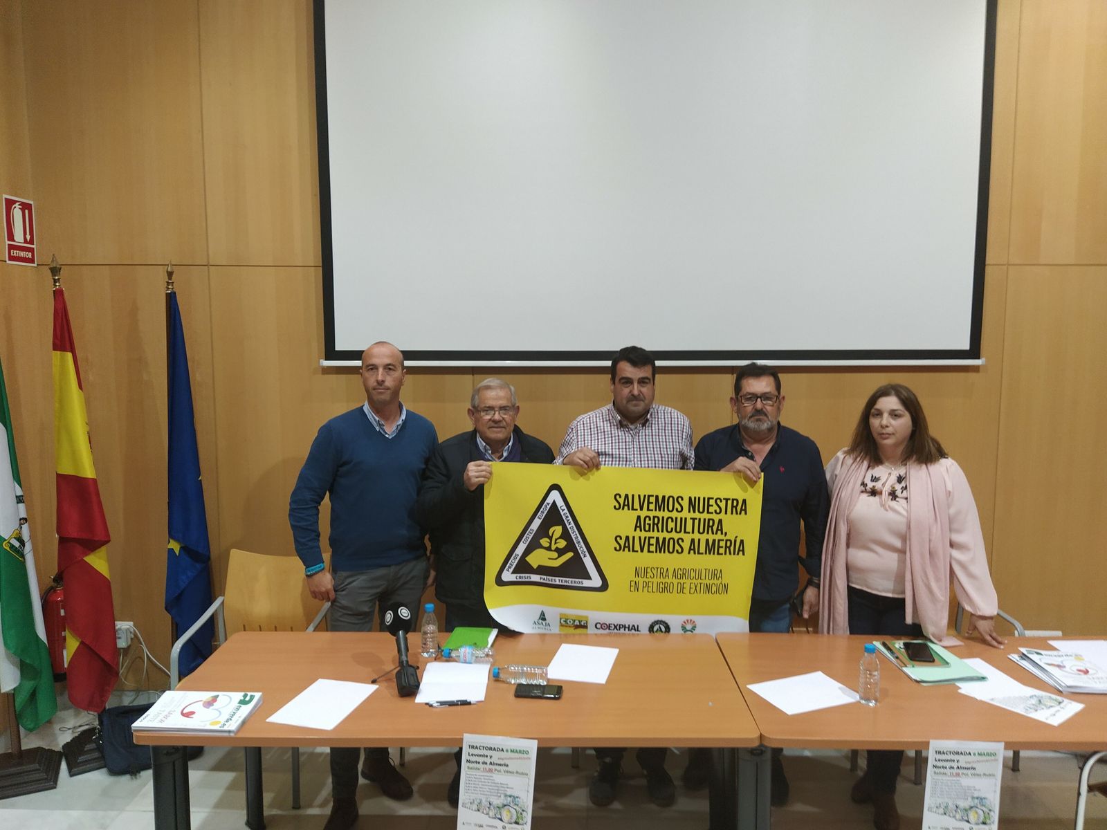 Organizaciones agrarias, Ecohal y Coexphal anunciaron ayer nuevas movilizaciones para este mes de marzo.