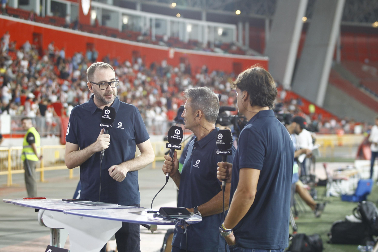Imágenes del partido U.D. Almería-Real Madrid C.F. de la Liga Santander