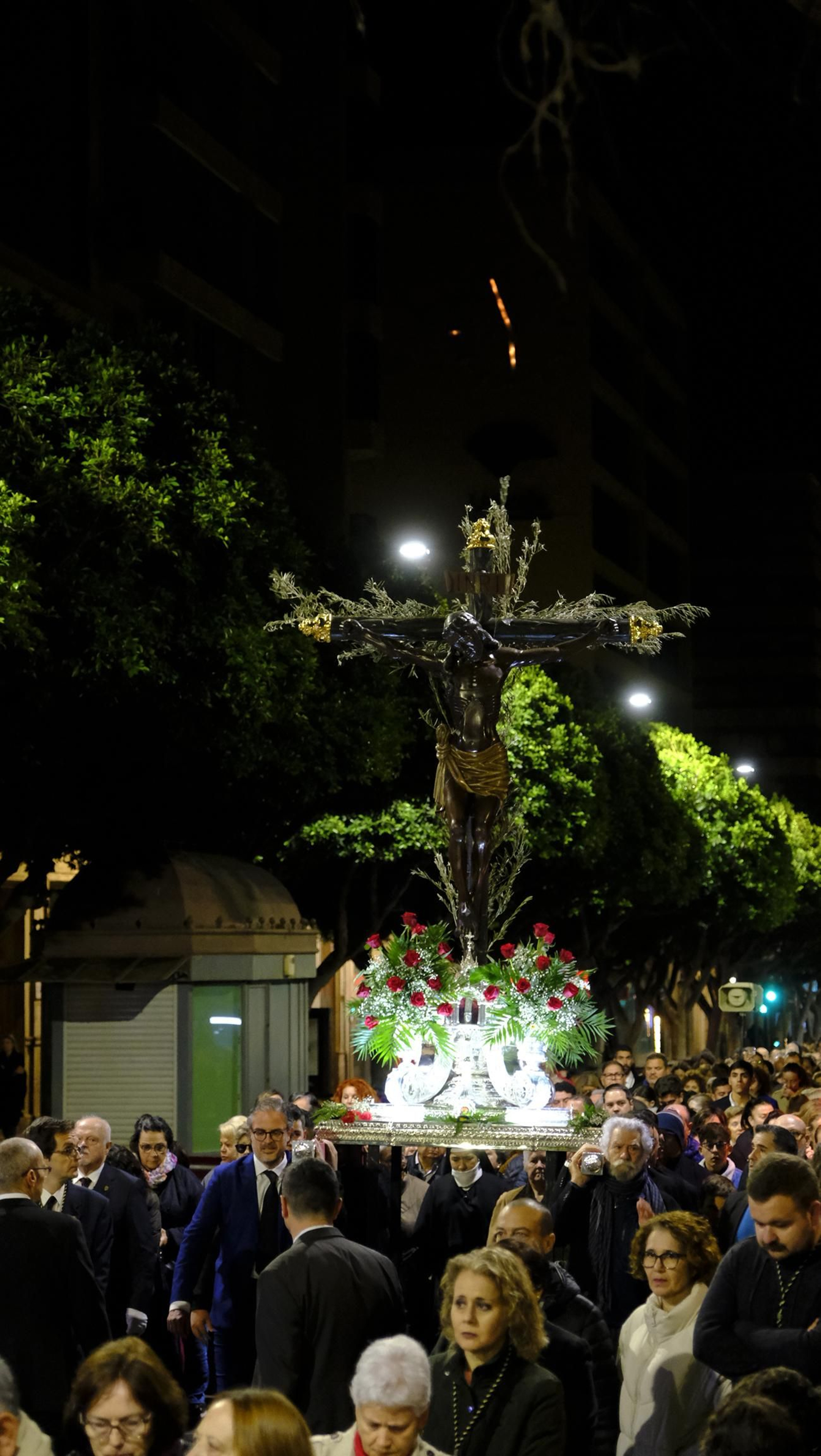 Las imágenes del Vía Crucis del Cristo de la Escucha