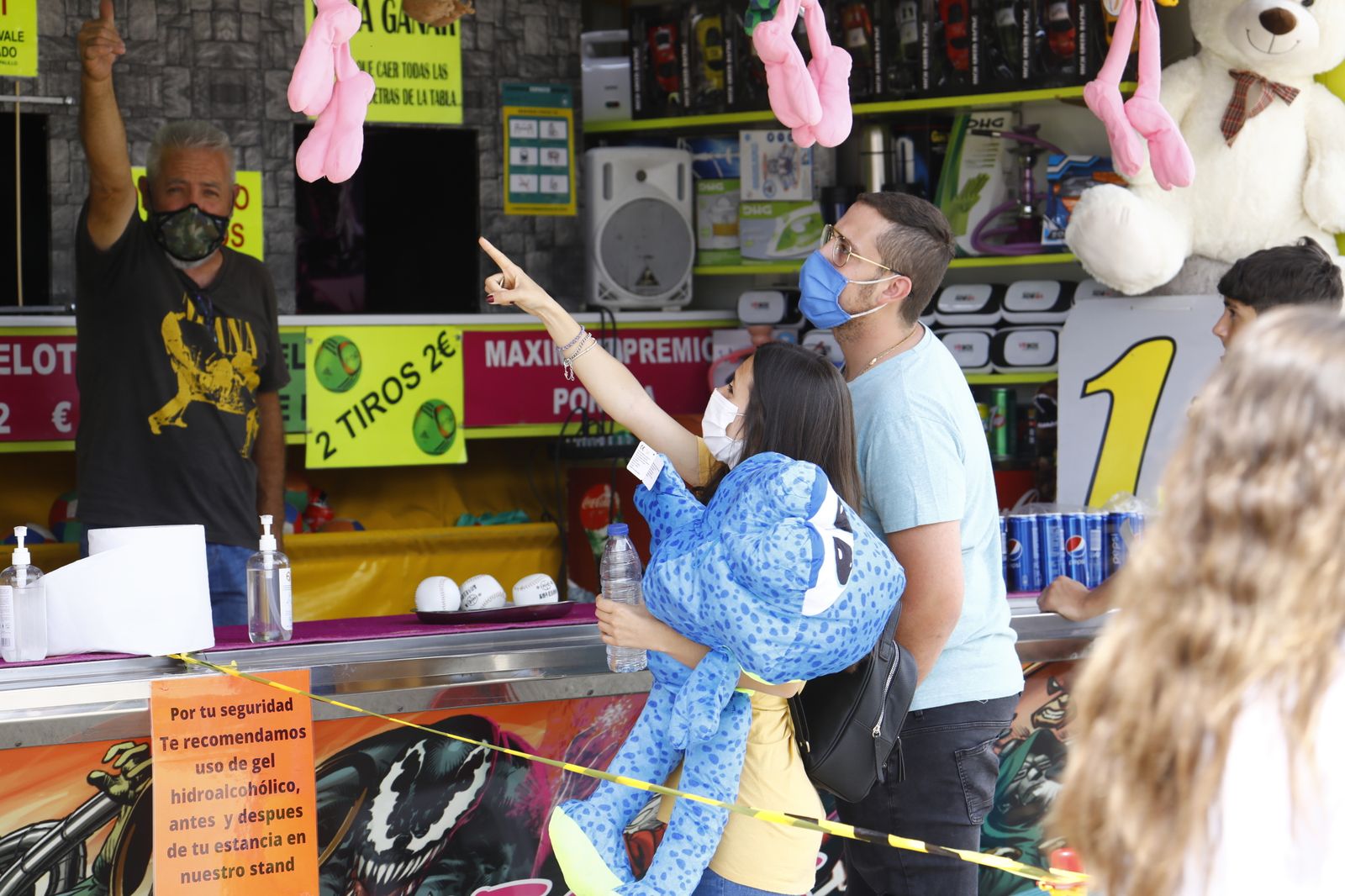 Las imágenes del segundo fin de semana de atracciones en El Arenal