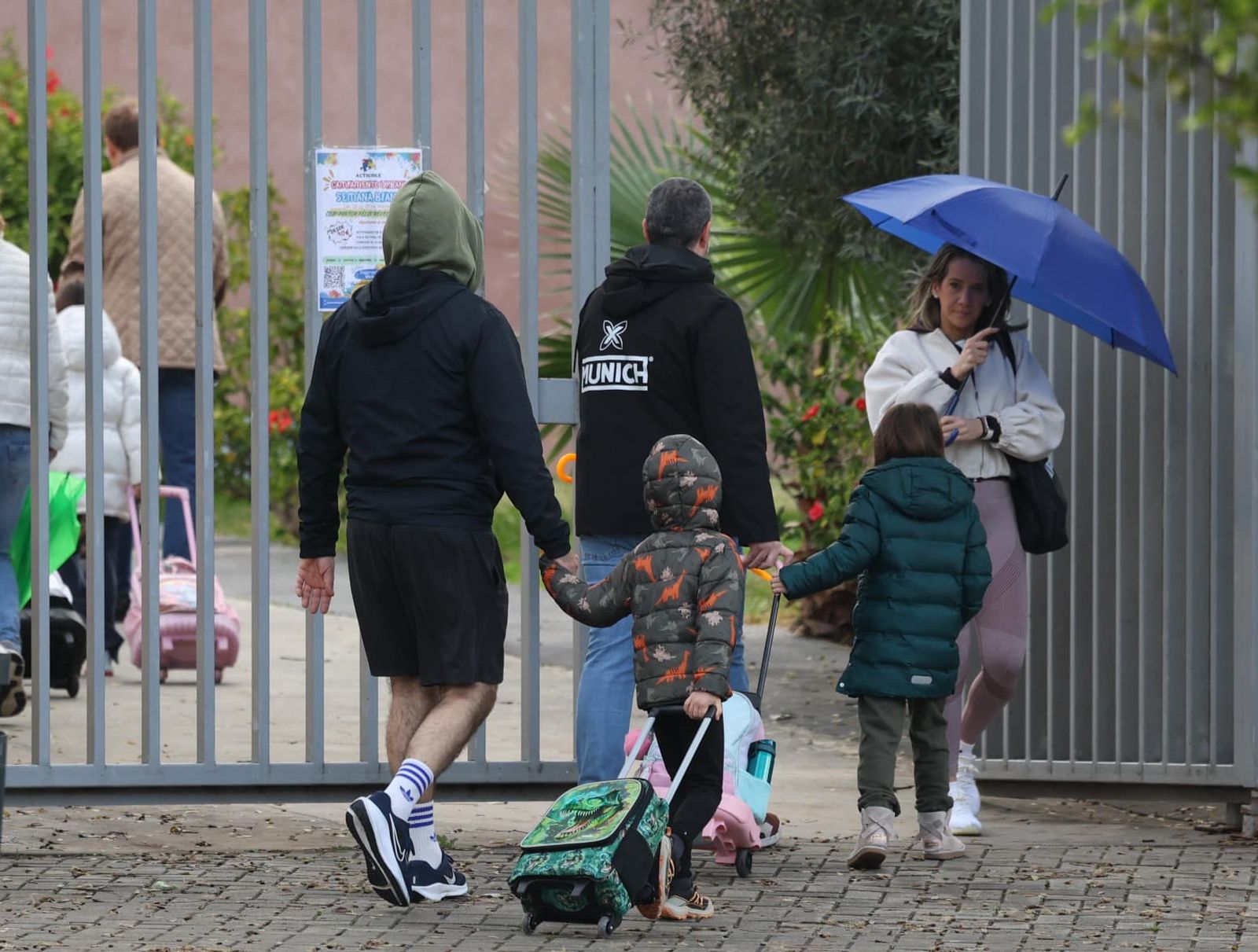 Málaga capital este jueves tras el paso de la borrasca Leonardo.