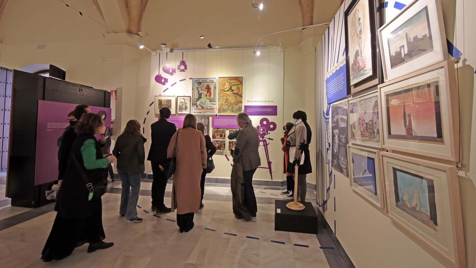 Inaugurada la exposición de Antonio El Bailarín