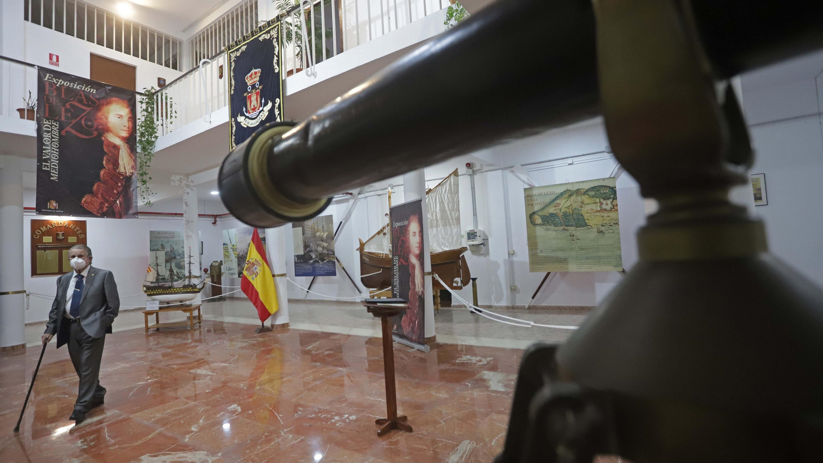 Fotos de la inauguración de la exposición sobre Blas de Lezo en Algeciras