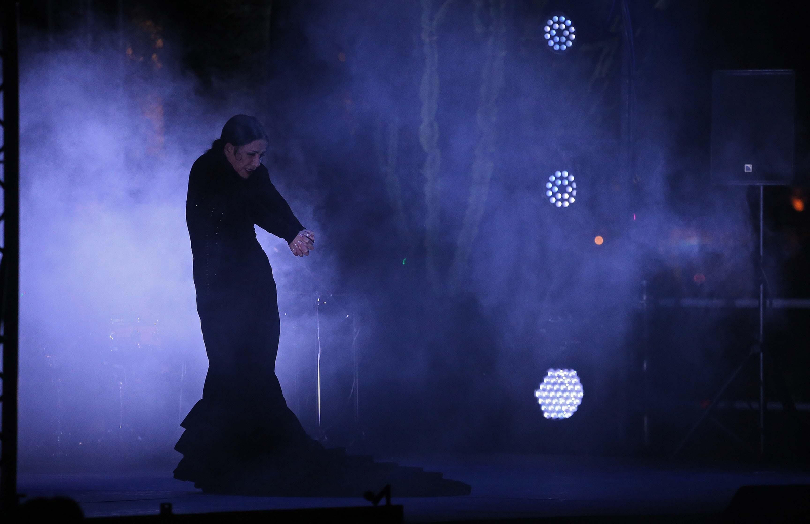 Fotos del espectáculo de Eva Yerbabuena en el IX Encuentro Internacional de guitarra Paco de Lucía