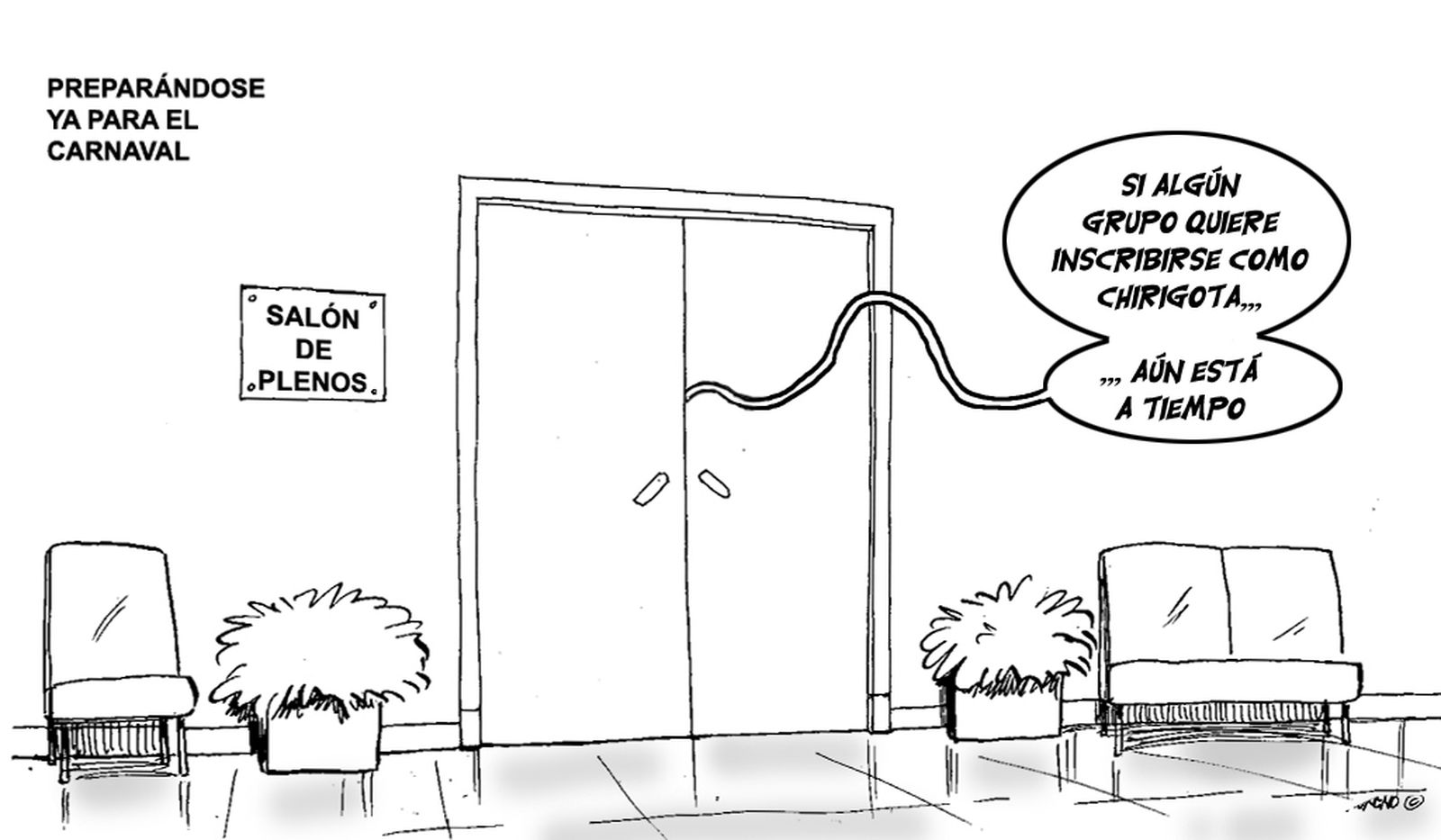 Preparación Carnaval