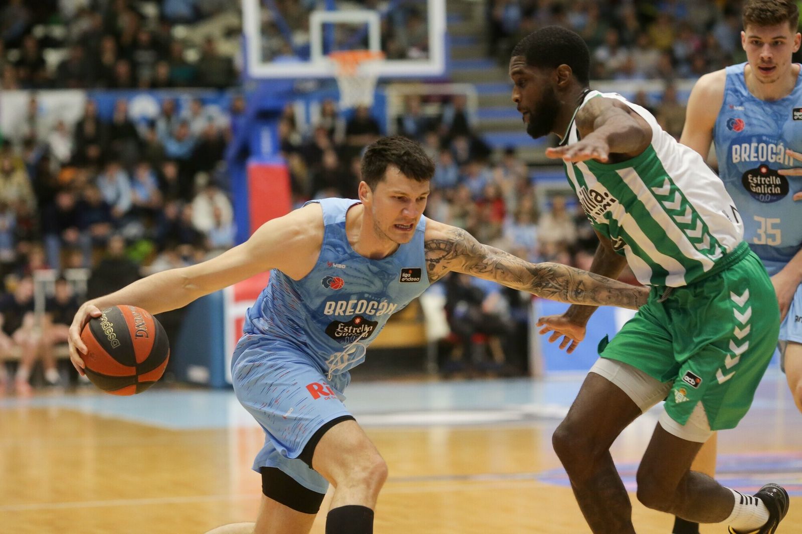 Las fotos del triunfo del Betis Baloncesto sobre el Breogán