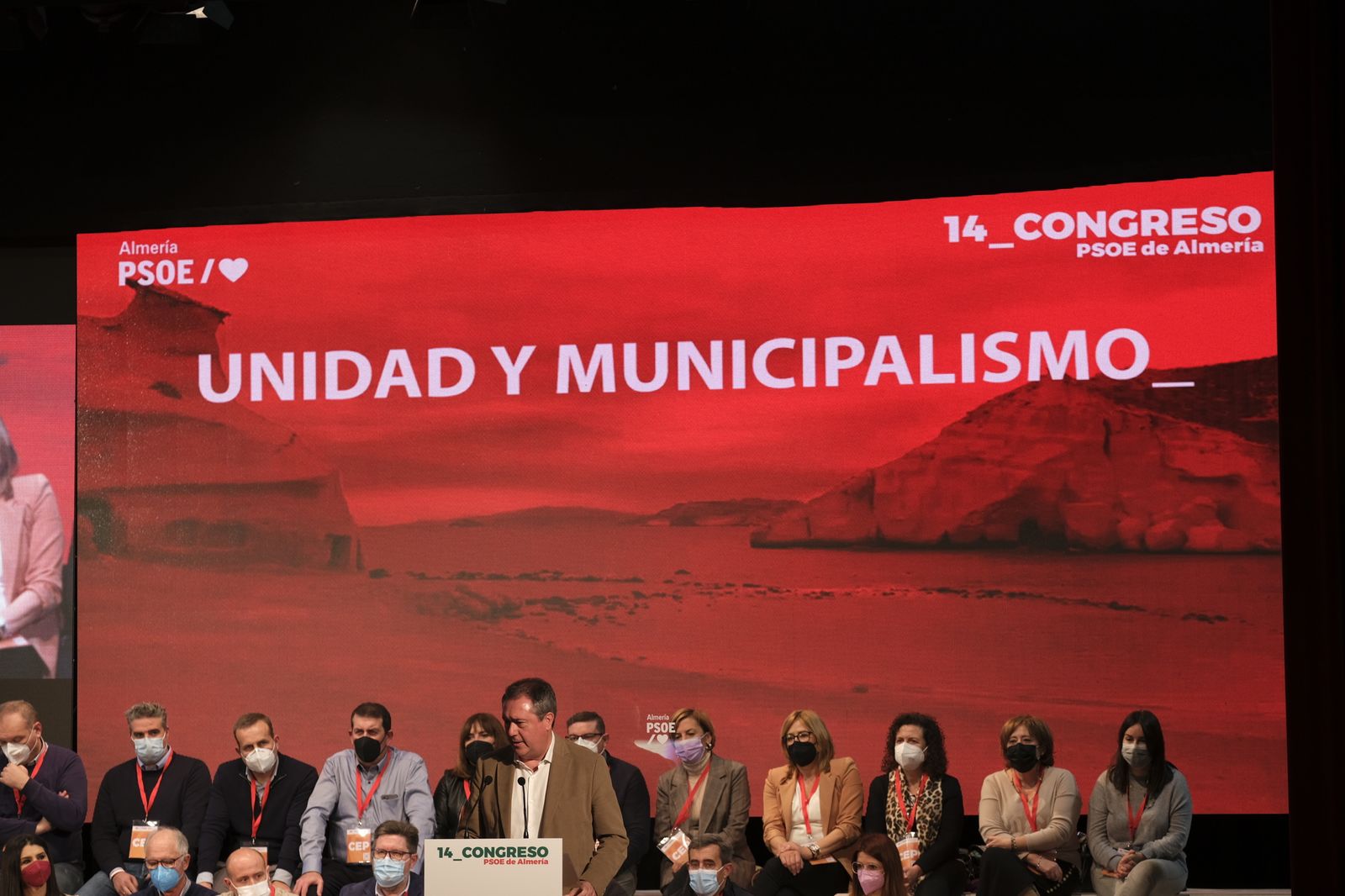 Imágenes del 14 Congreso Provincial PSOE de Almería. El Parador (Almería)