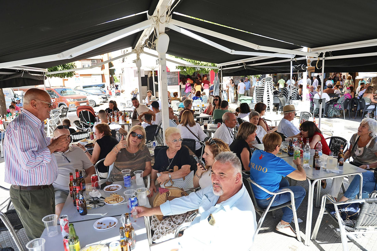 Imágenes de la Feria de las Migas y el Mosto en el Parque de La Luz de Huelva