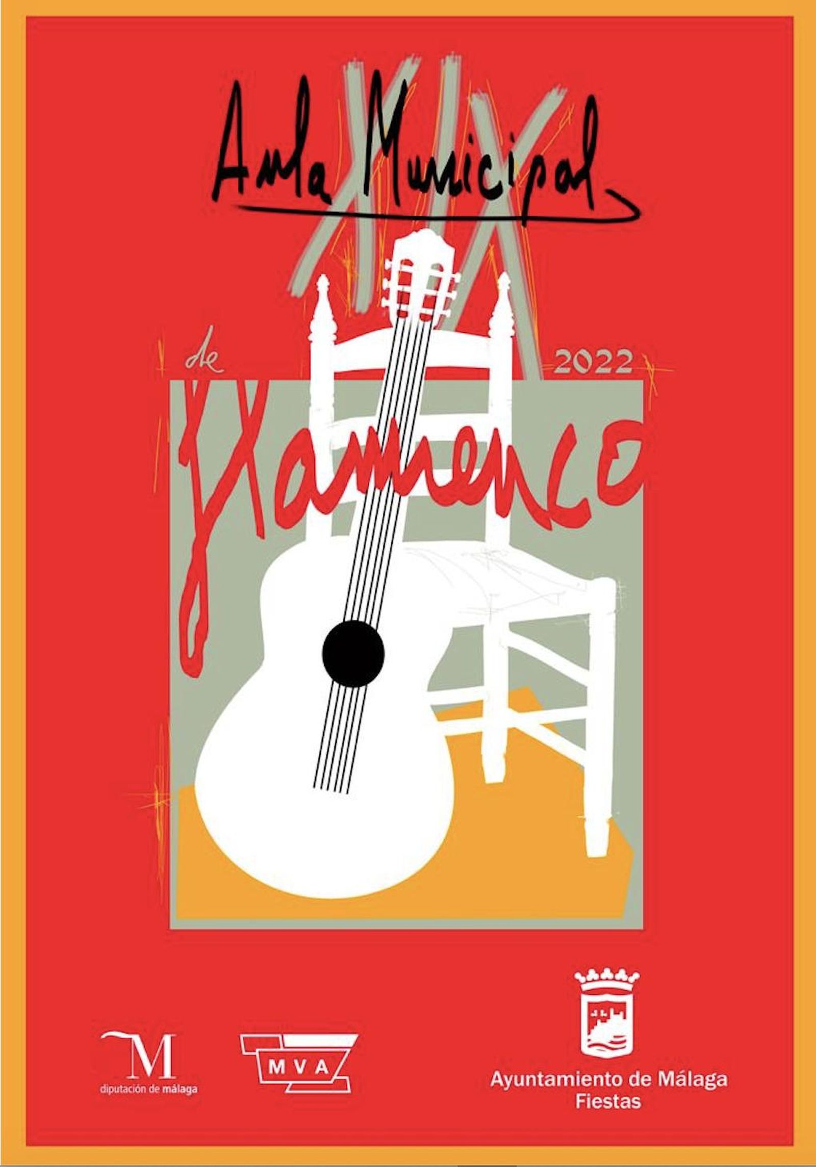 Cartel de la XIX edición de Aula Flamenco.