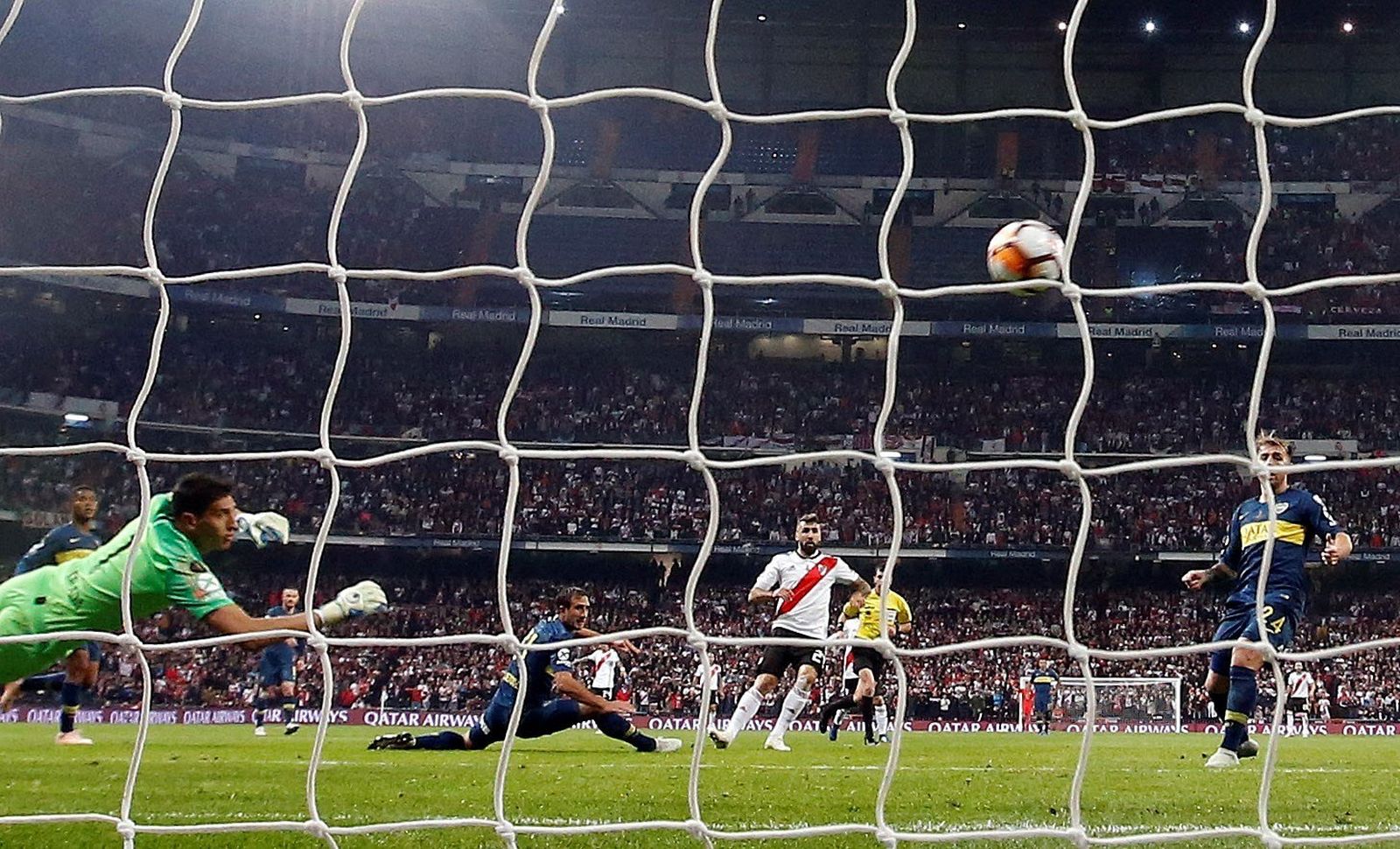 Las imágenes de la final de la Copa Libertadores entre el River Plate y el Boca Juniors