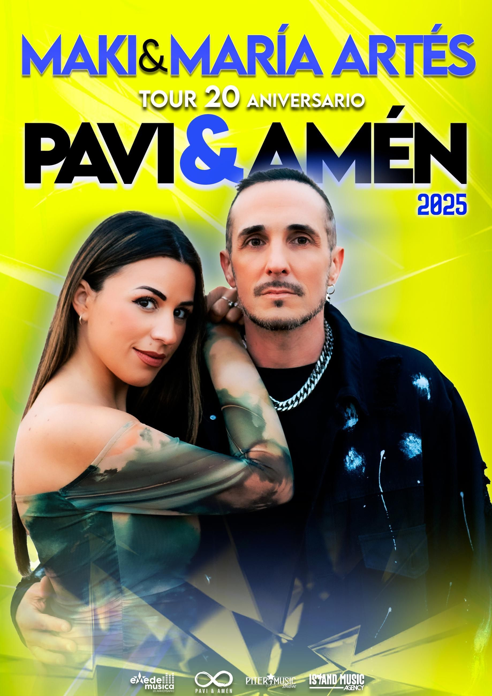 Maki y María Artés se presentarán el jueves 15 de mayo.