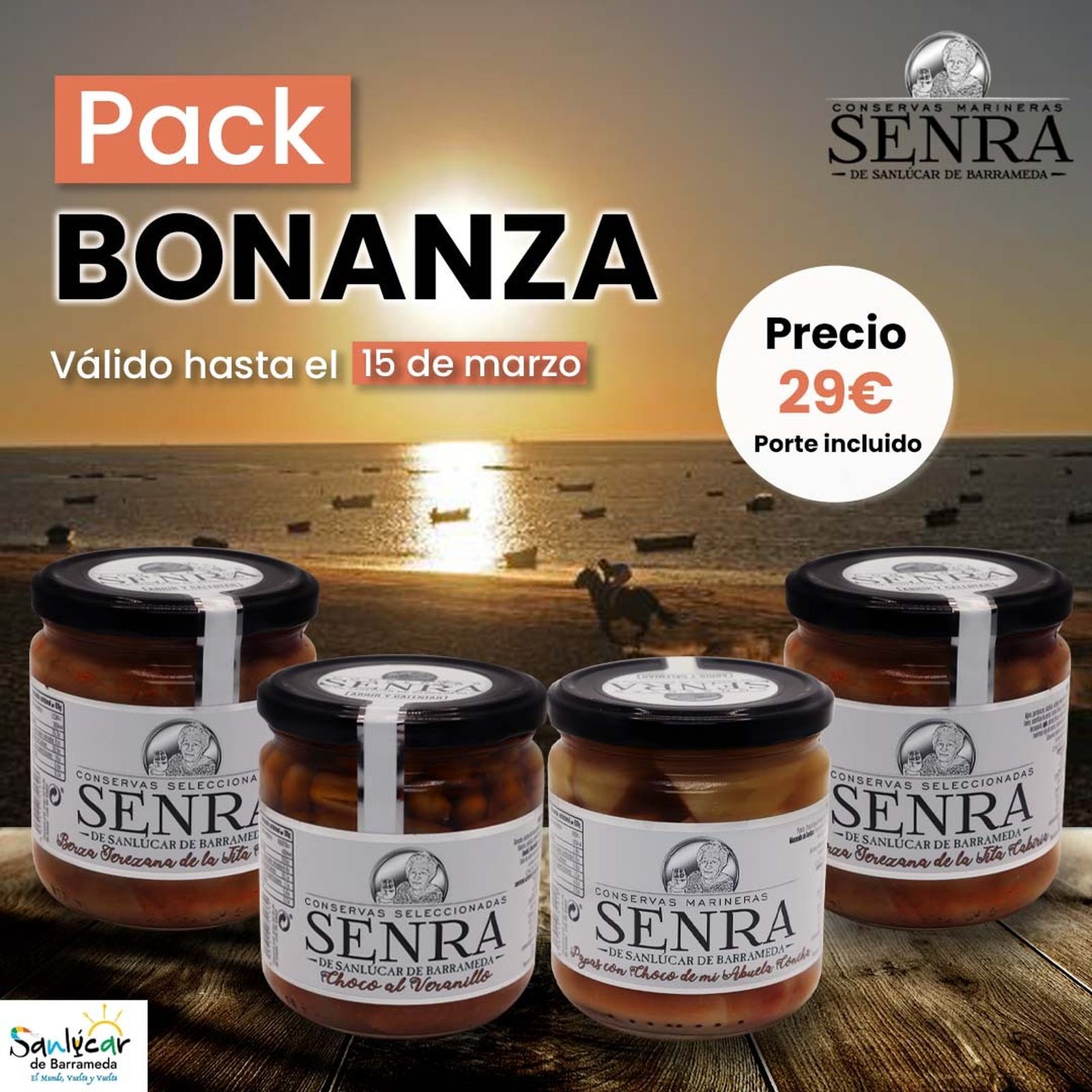 Conservas marineras Senra