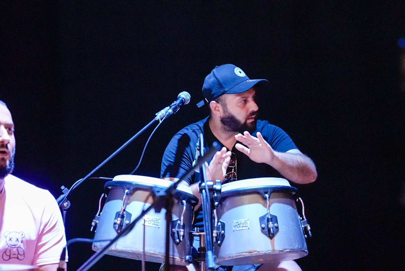 Disfrutando de la feria del mediodía en la jornada del jueves