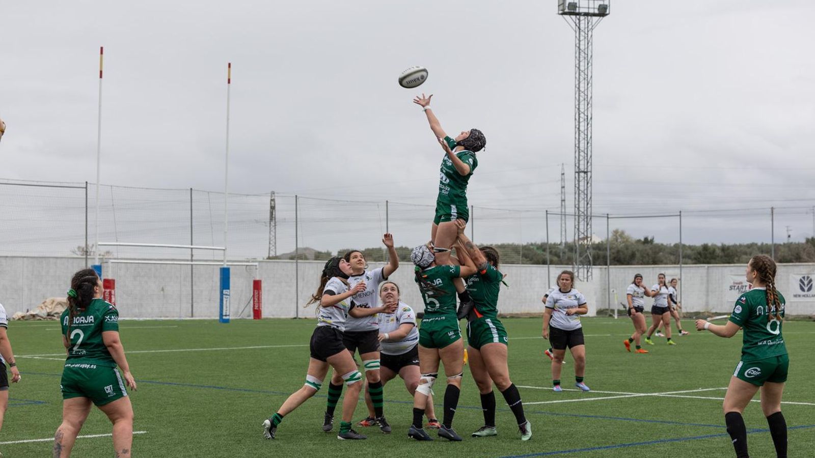 La alegría por el título de campeonas de Jaén Rugby femenino, en imágenes