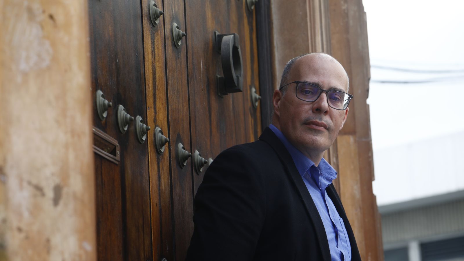 Un momento de la entrevista del sumiller Manuel Fernández.