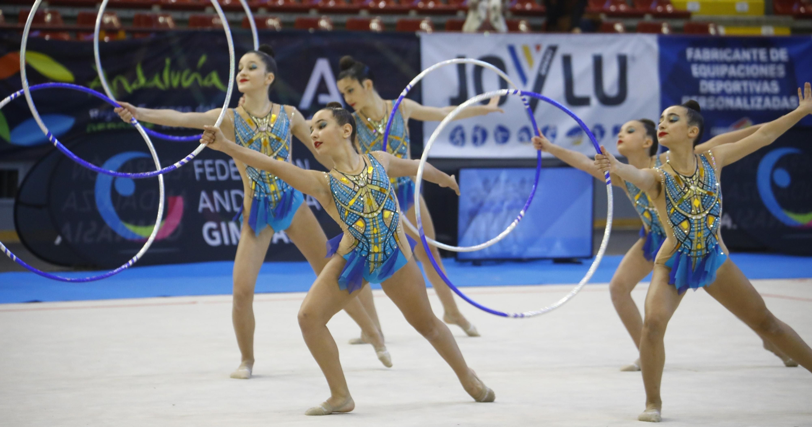 Un grupo de gimnastas en la pasada edición del Torneo Ciudad de Córdoba - Lourdes Mohedano.