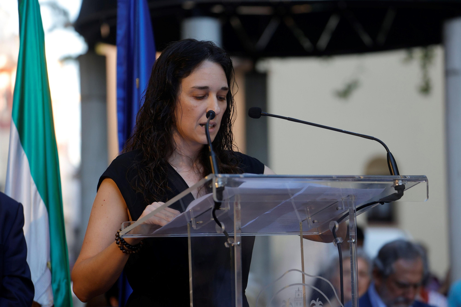 Las fotos del descubrimiento del busto homenaje a Antonio Gala en Córdoba