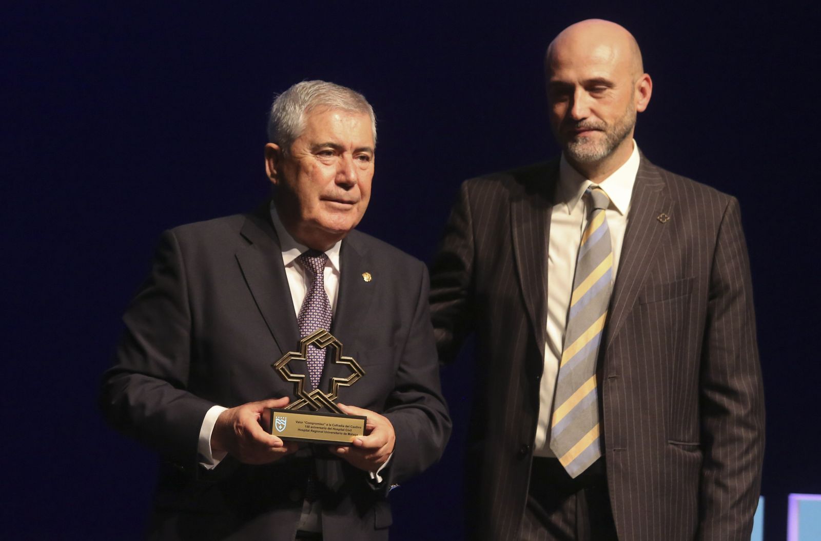 La imágenes de la celebración del 150 aniversario del Hospital Civil de Málaga