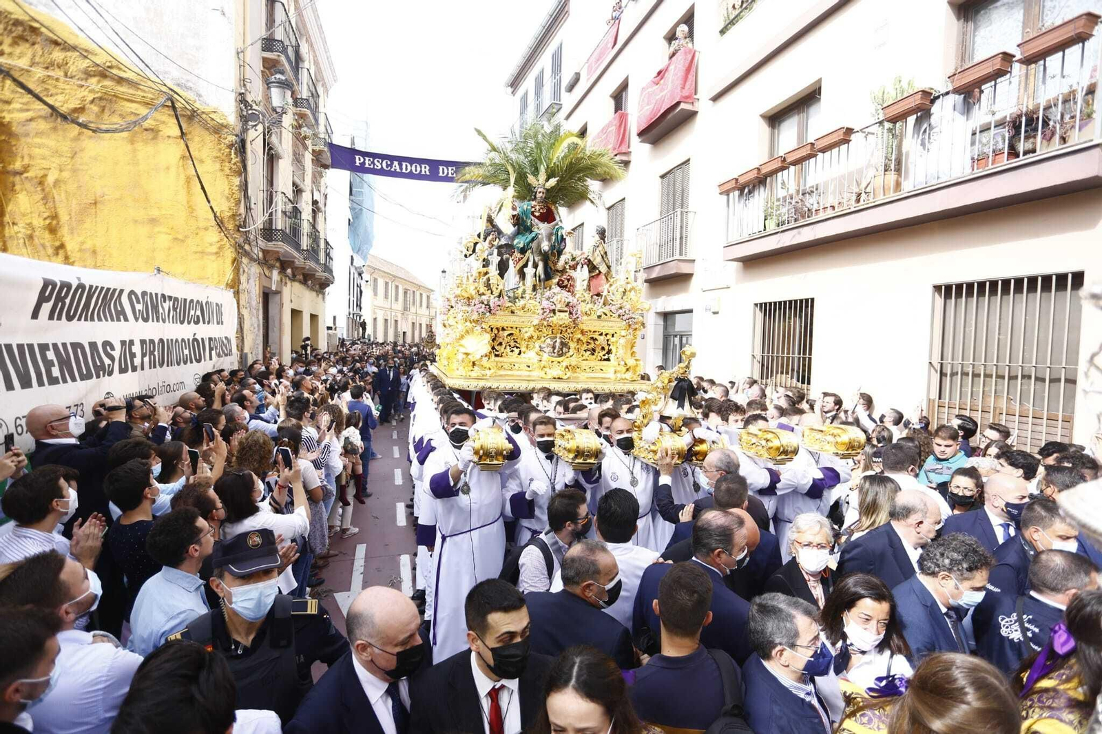 Pollinica en la procesión Magna de Málaga, en fotos