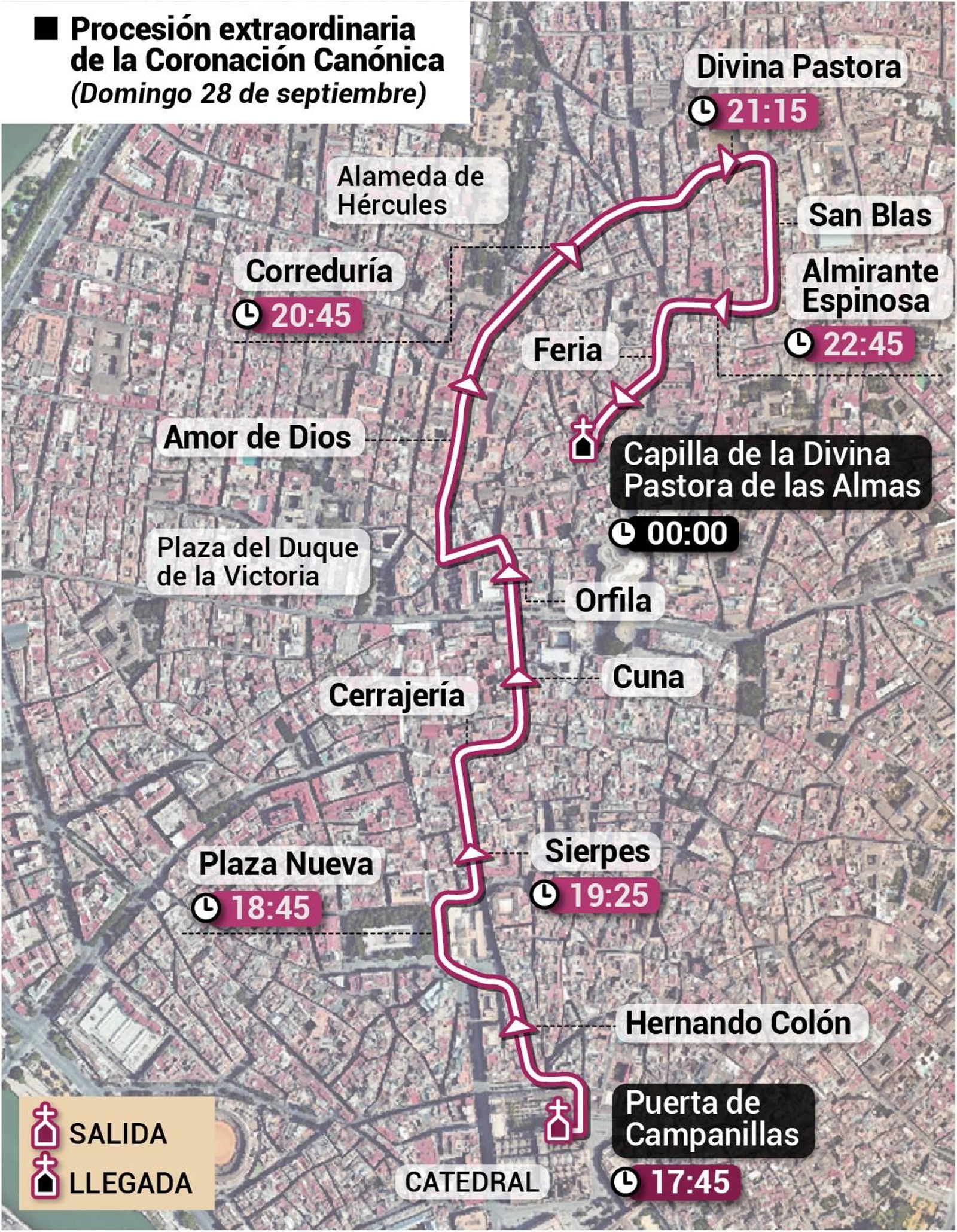 Procesión extraordinaria de la Coronación Canónica