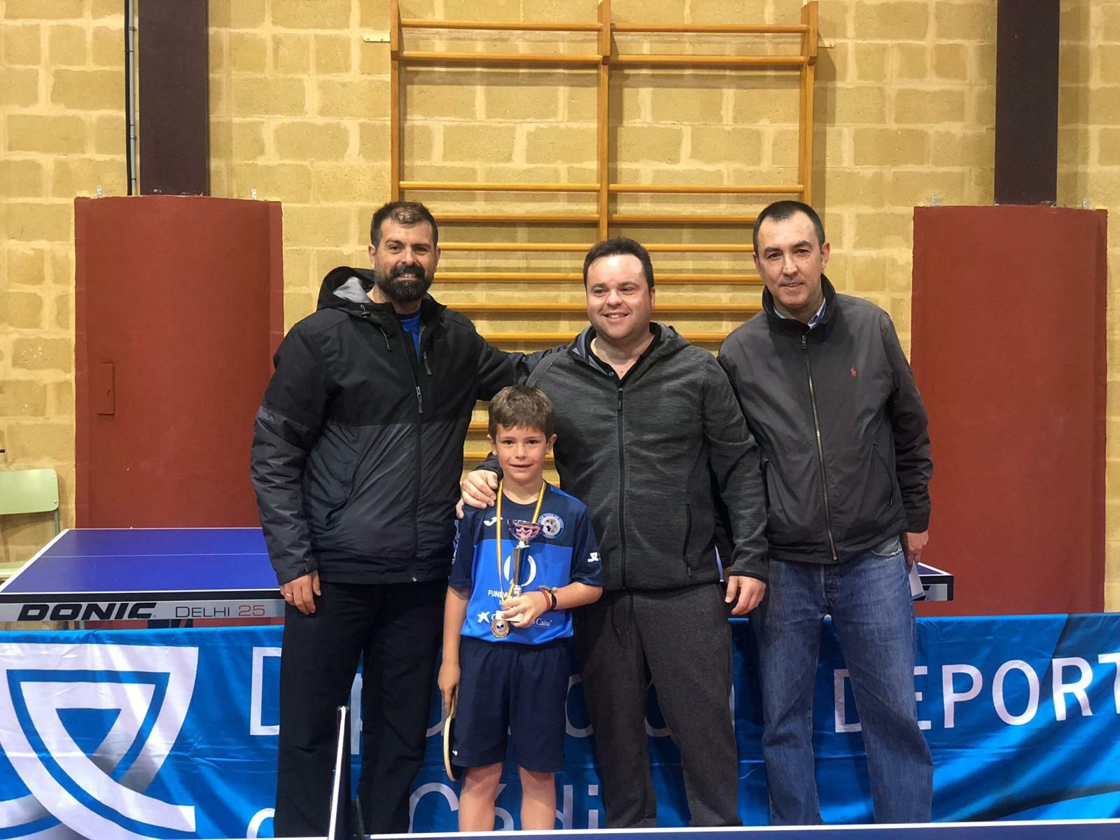 Javi Galán jr. acabó segundo en la Liga Provincial.