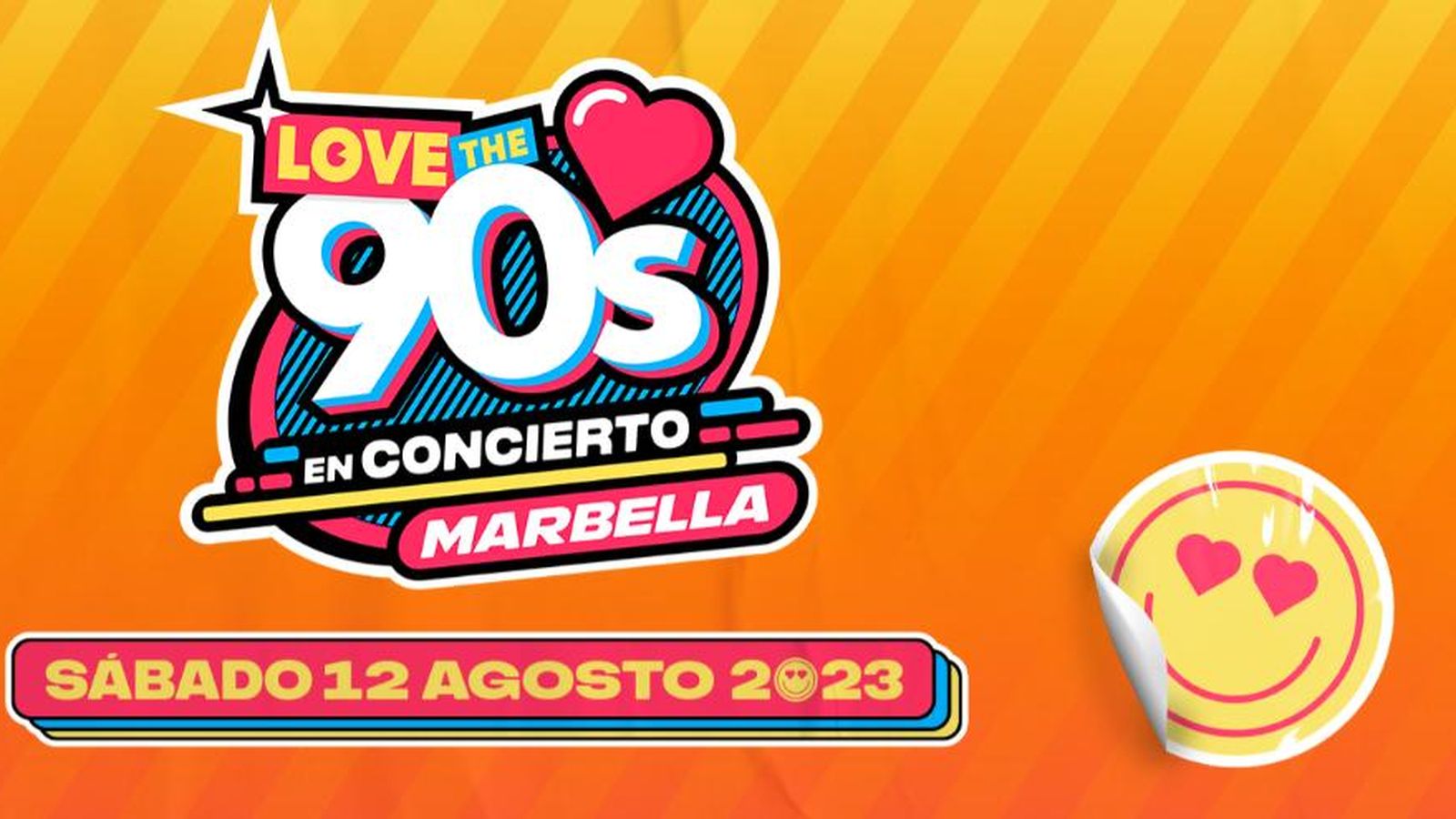 Cartel Promocional Love the 90's