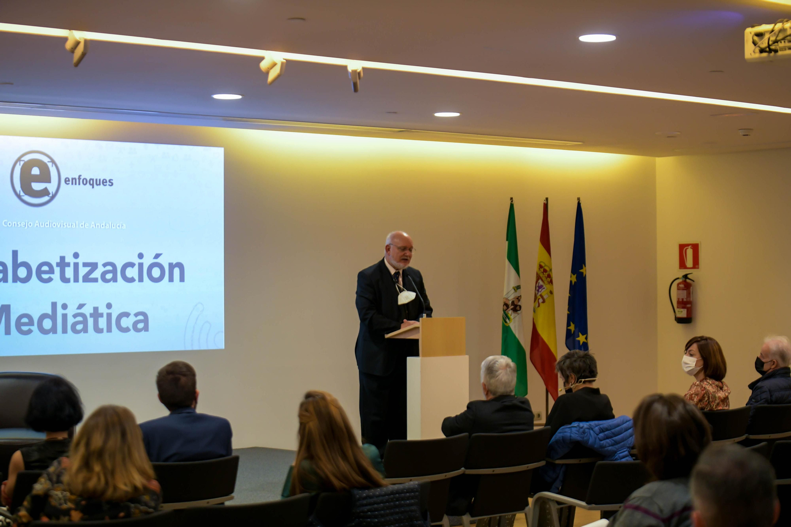 El foro 'Enfoques' sobre alfabetización mediática celebrado en Granada, en imágenes