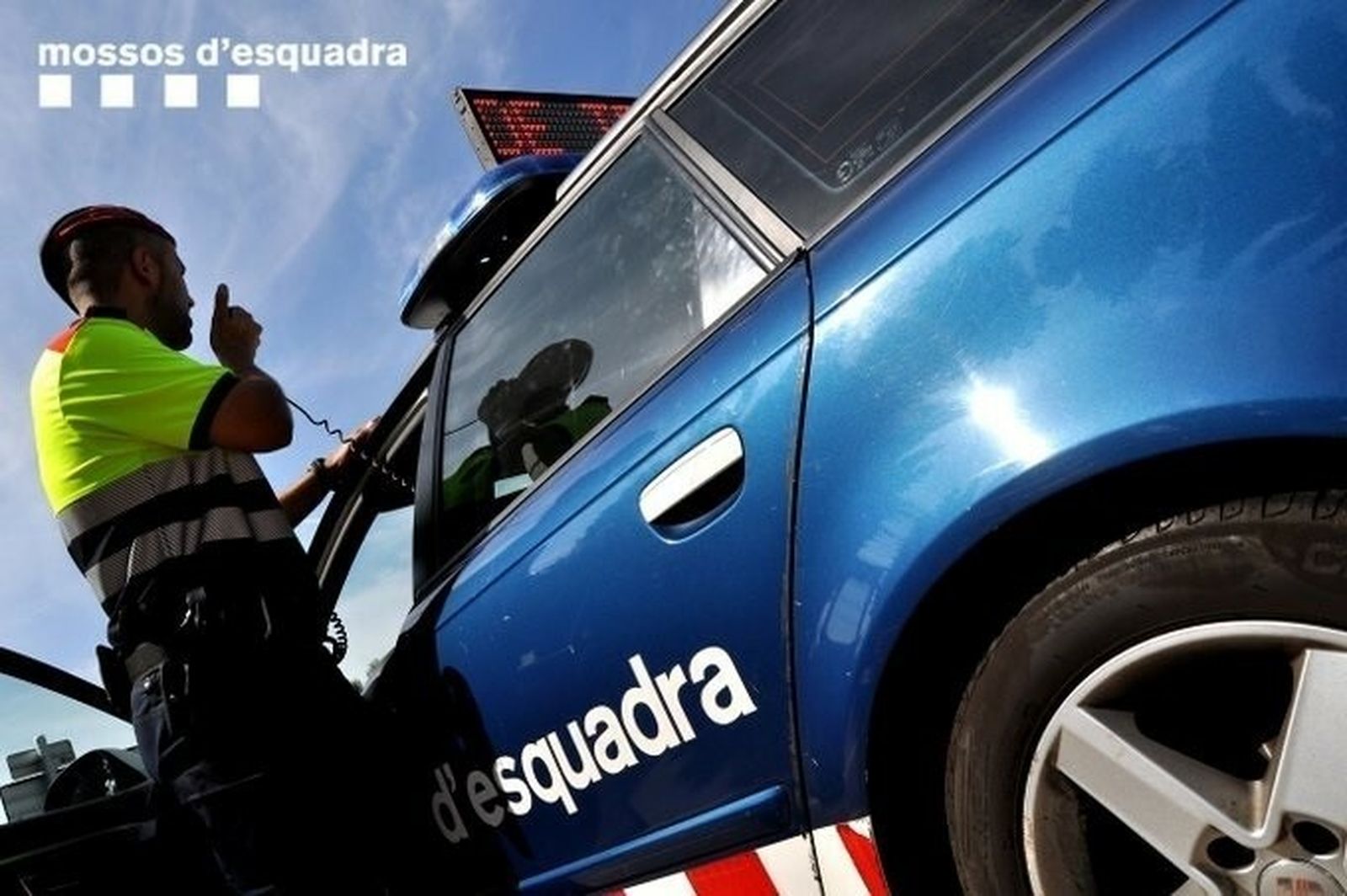 Un agente de los Mossos d'Esquadra