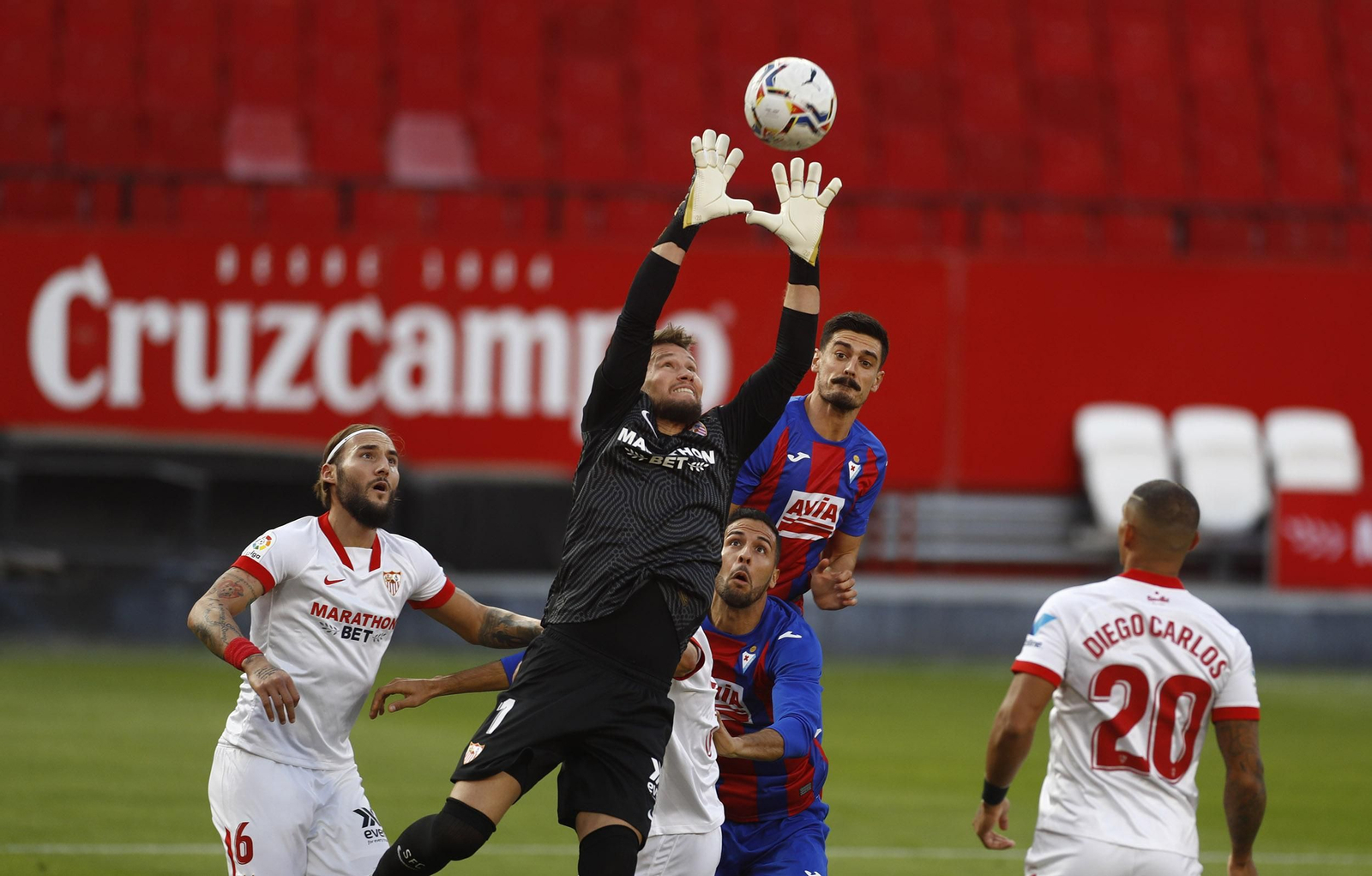 Las imágenes del Sevilla-Eibar