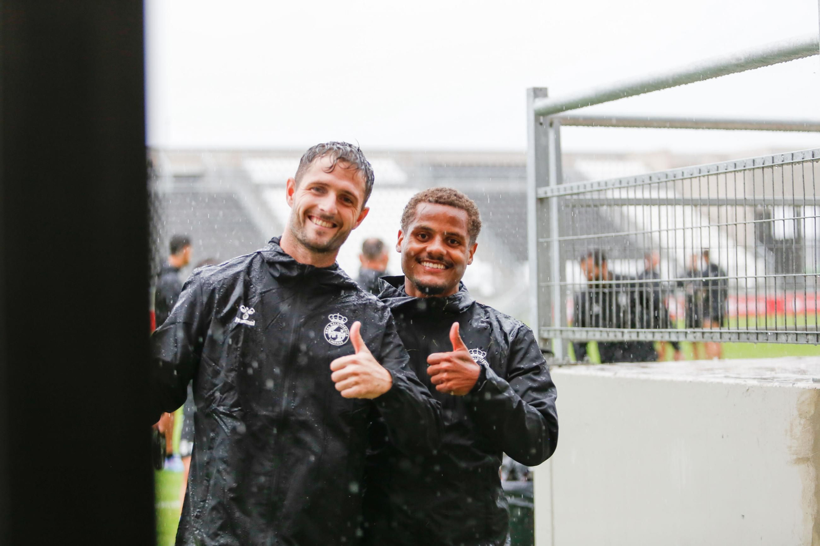 Las fotos del primer entrenamiento de Javi Moreno al frente de la Balona en La Línea