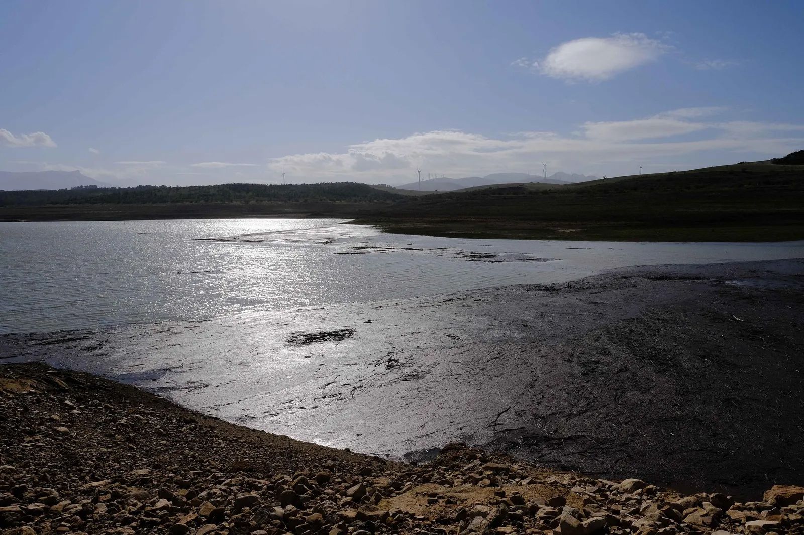 Pantano del Guadalteba.