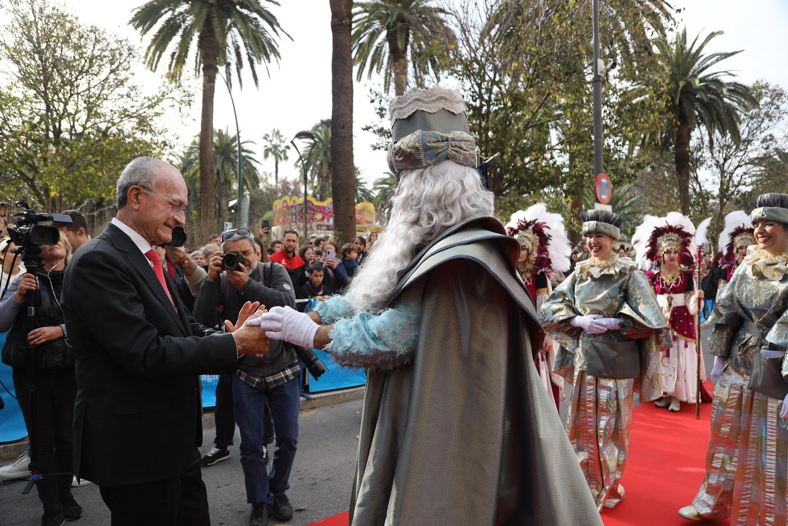 La Cabalgata de Reyes Magos de Málaga, en imágenes