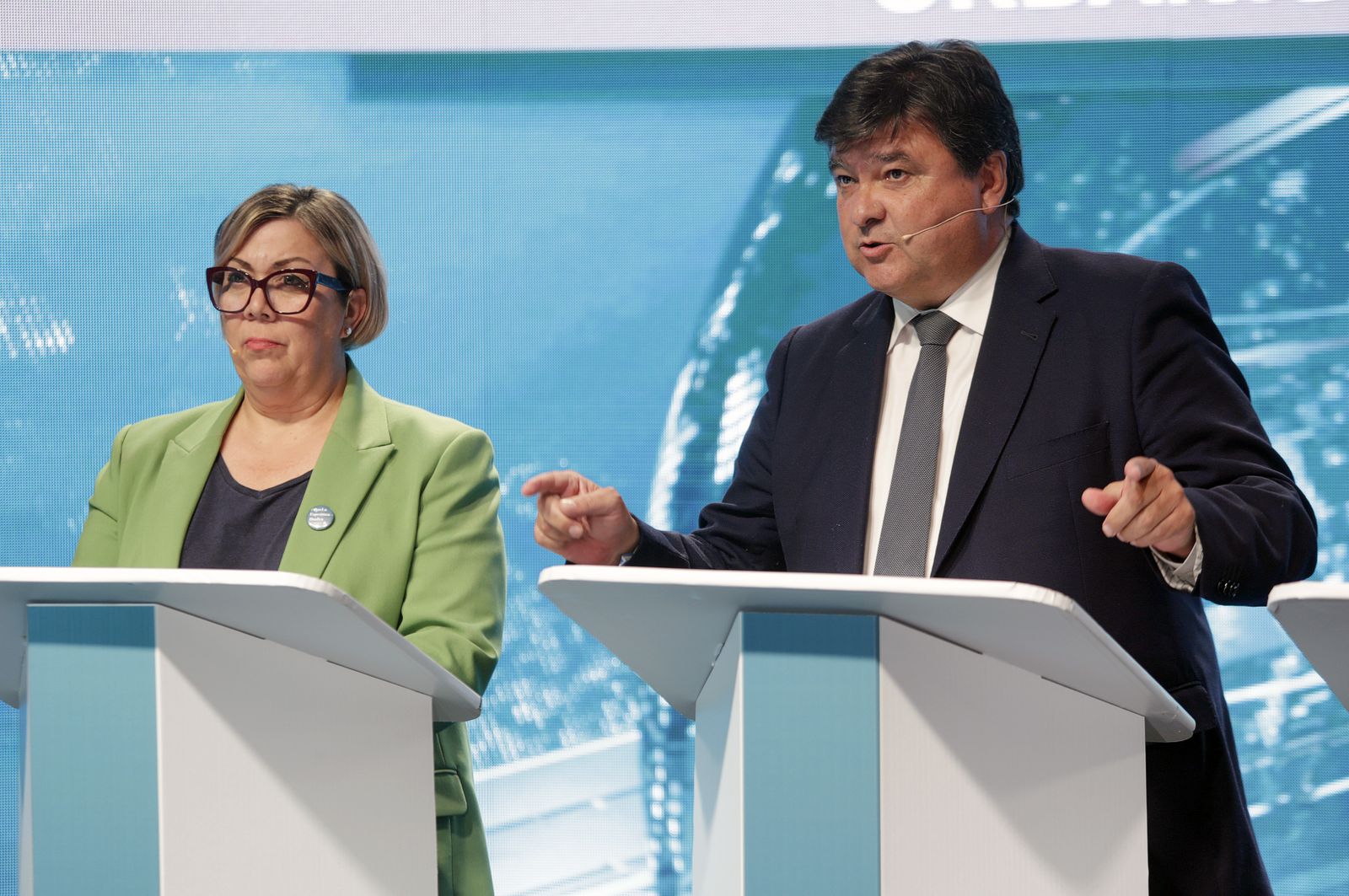 Elecciones Municipales Huelva 2023: Imágenes del debate entre los candidatos