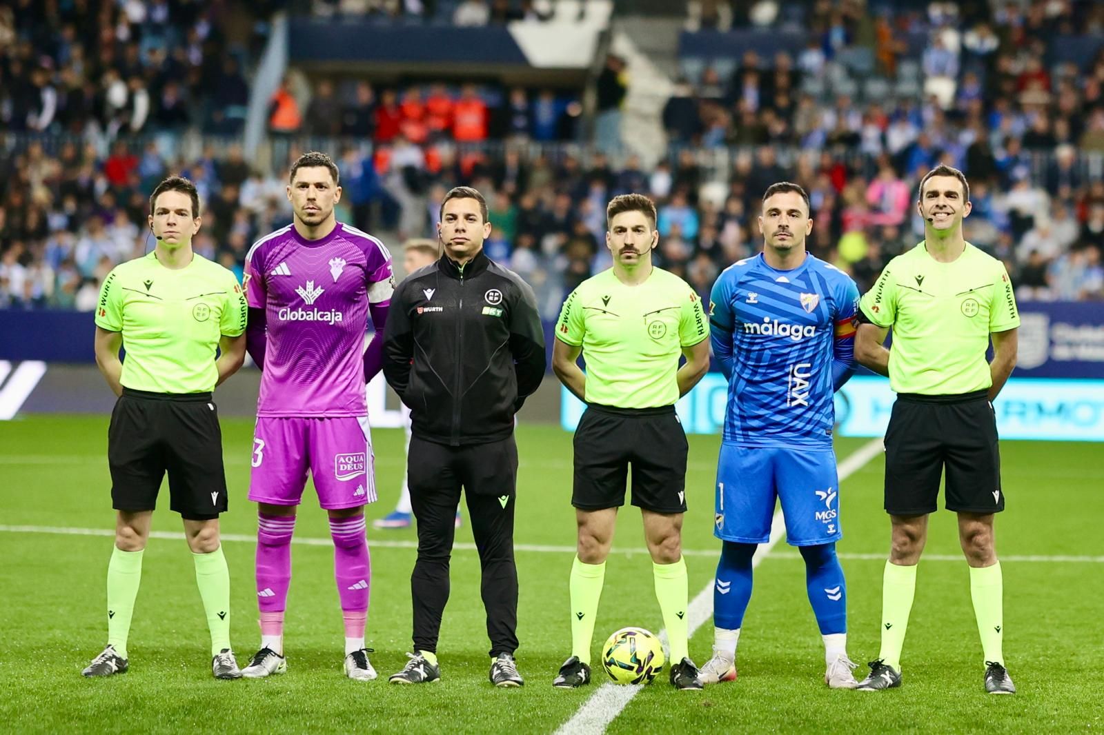 El Málaga CF-Albacete, en fotos