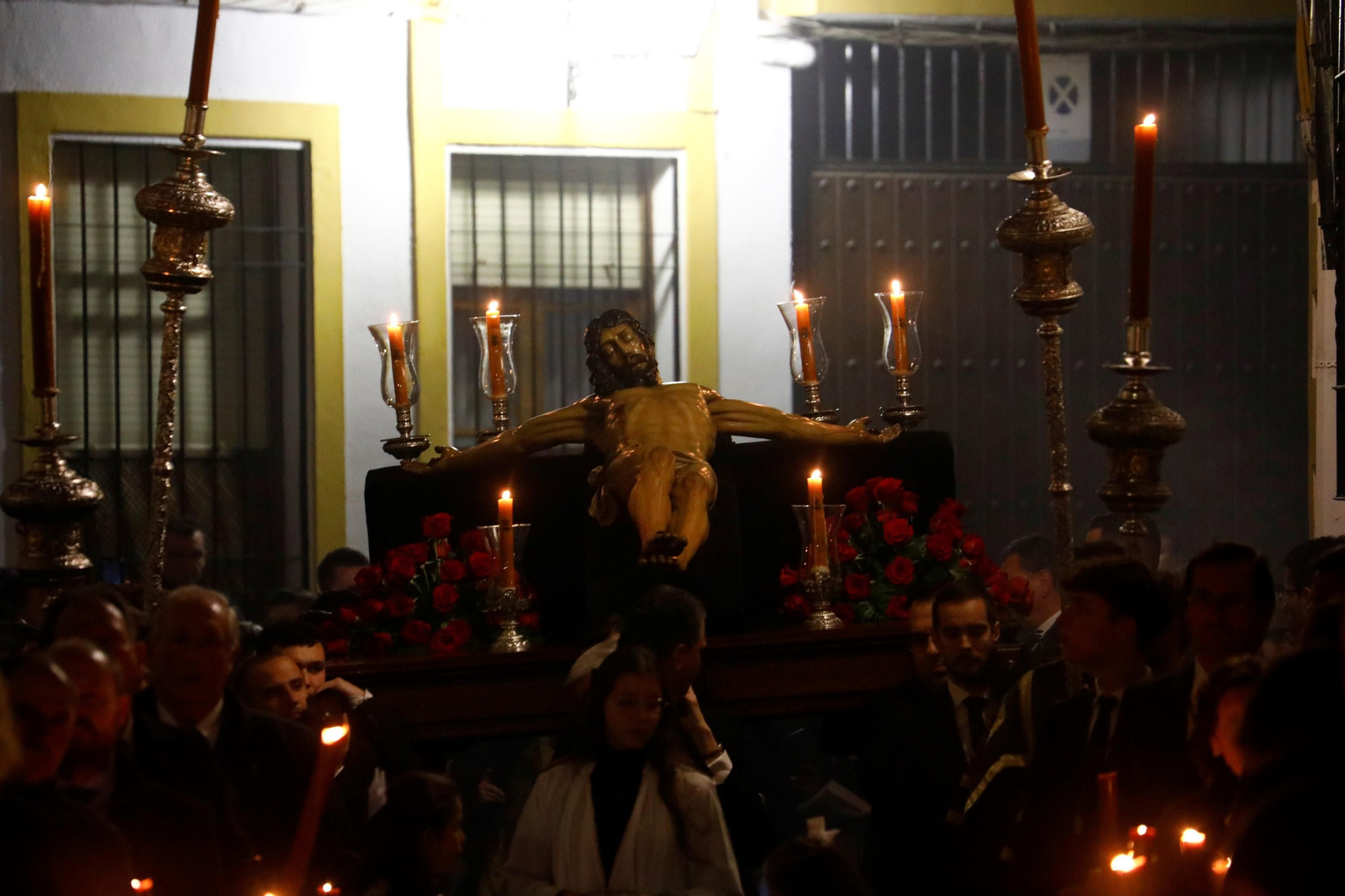 Las imágenes del vía crucis del Cristo de la Clemencia de Córdoba