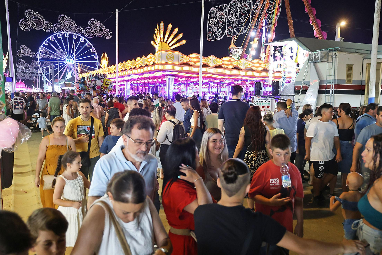 Colombinas 2025: Imágenes del ambiente en las Fiestas Colombinas con el Día del Niño