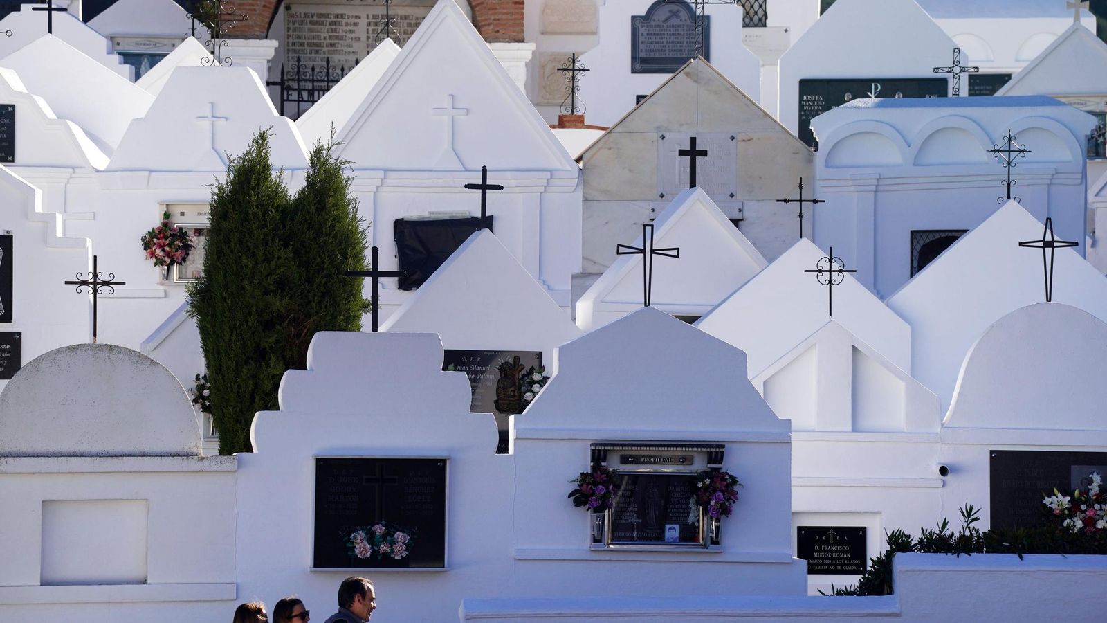 Otra imagen del Cementerio monumental de San Sebastián.